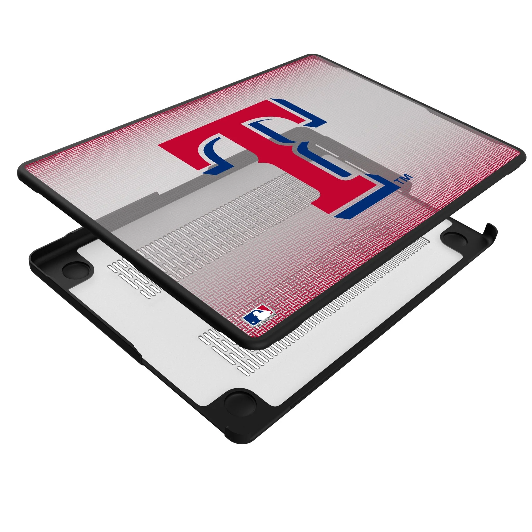 Texas Rangers Linen Laptop Case for Apple MacBook - Image 4
