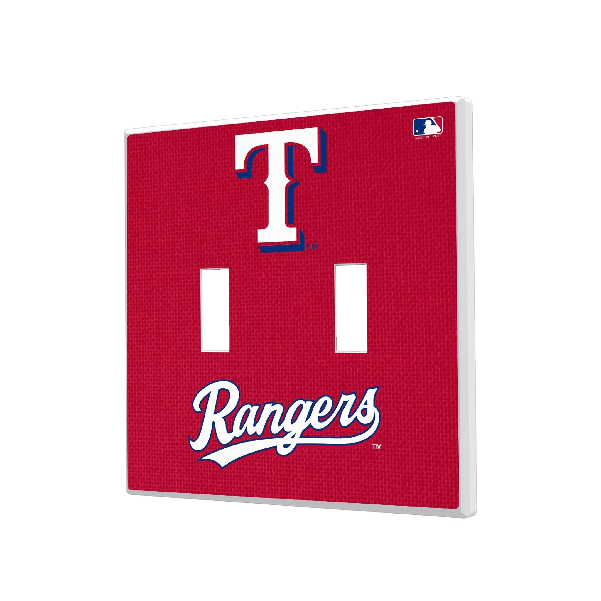 Texas Rangers Solid Hidden-Screw Light Switch Plate - Image 3
