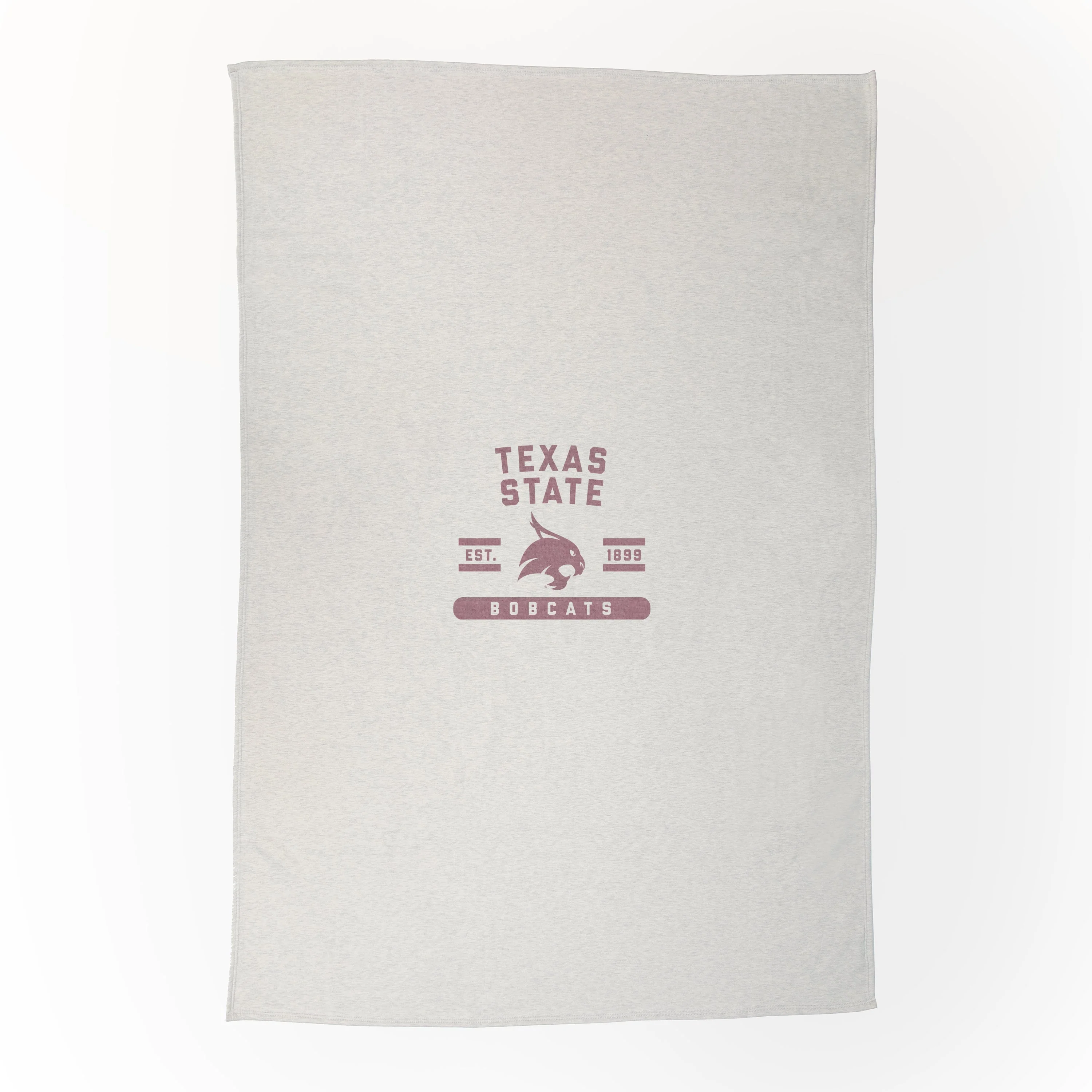 Texas State Oatmeal Sweatshirt Blanket