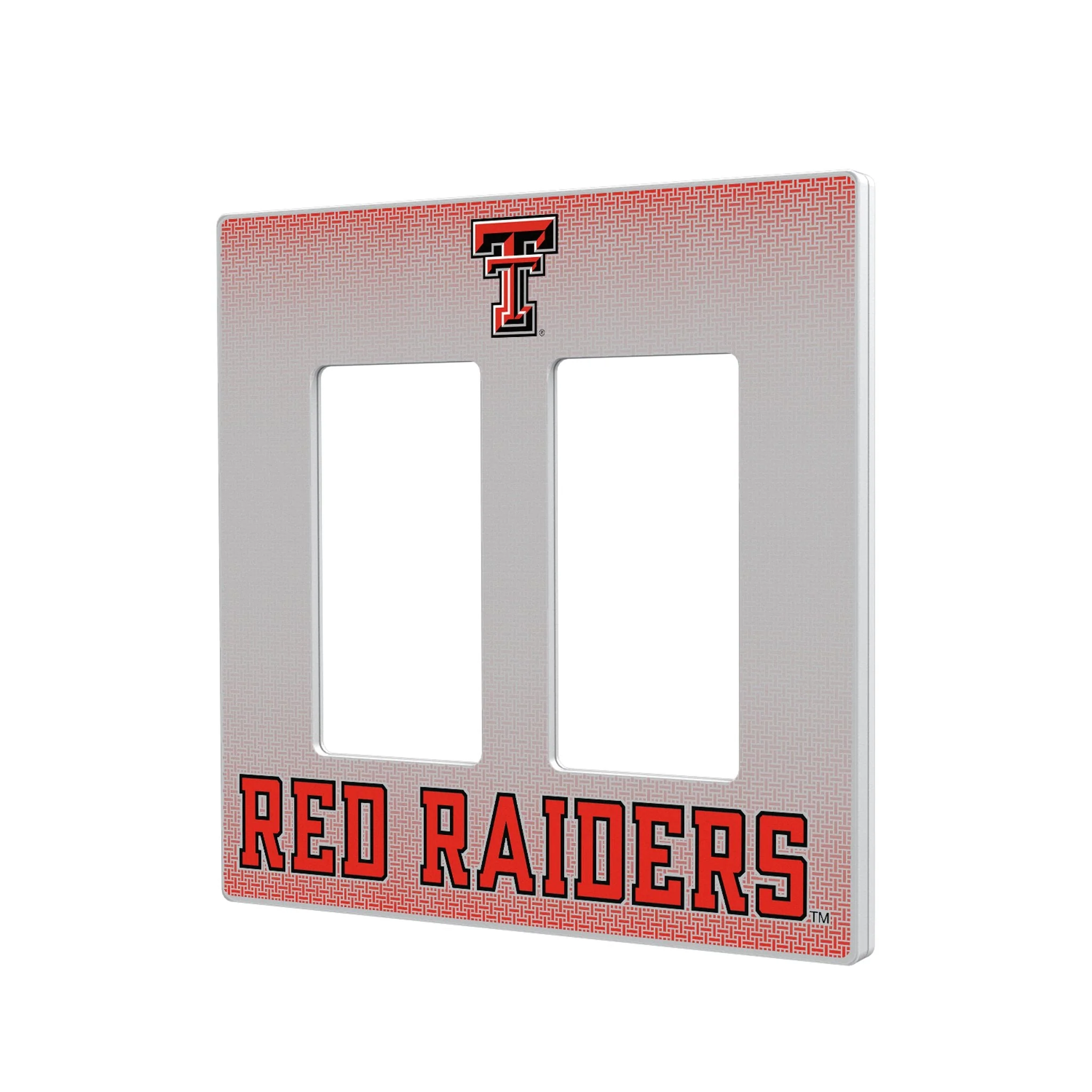 Texas Tech Red Raiders Linen Hidden-Screw Light Switch Plate - Image 4