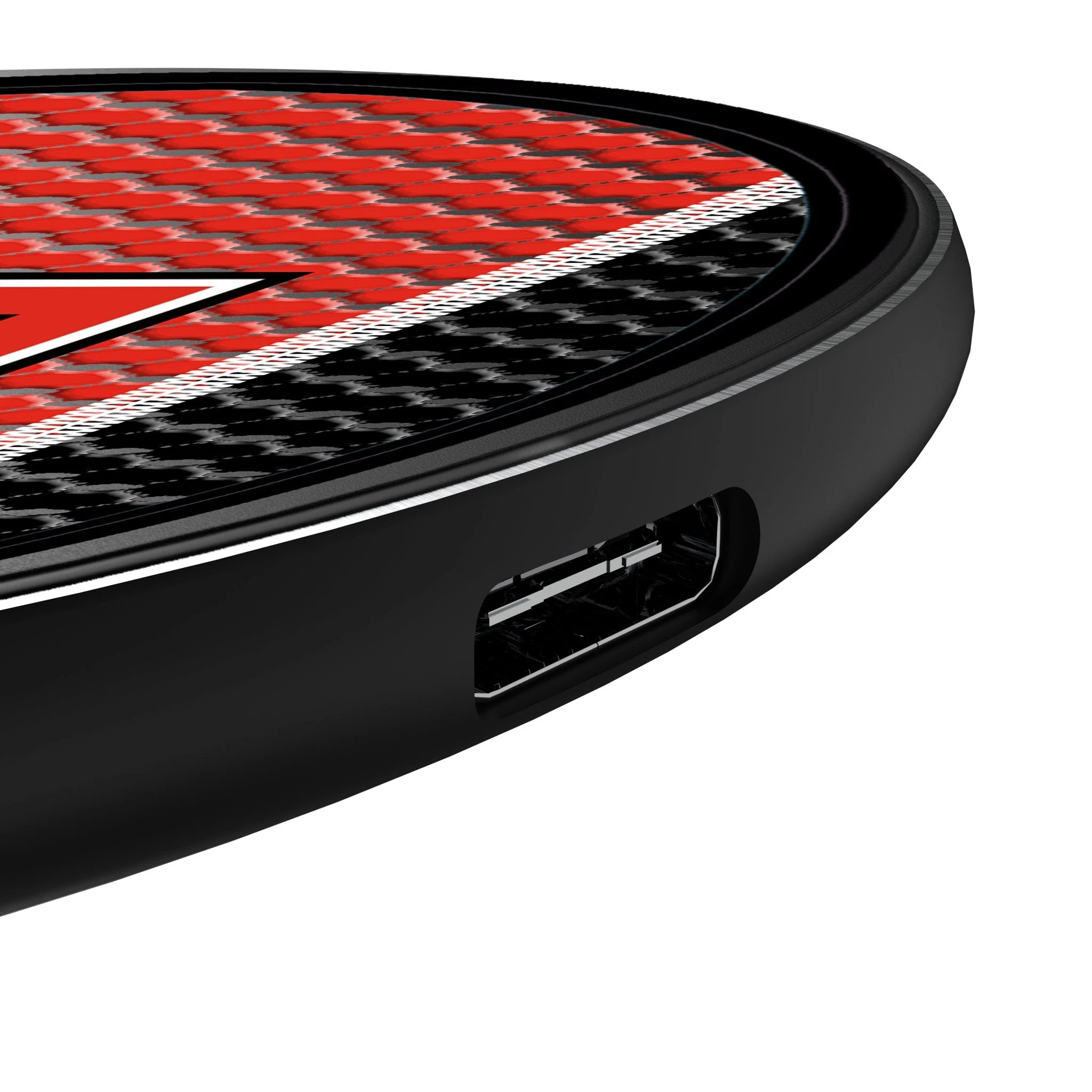 Texas Tech Red Raiders Mesh 15-Watt Wireless Charger - Image 3