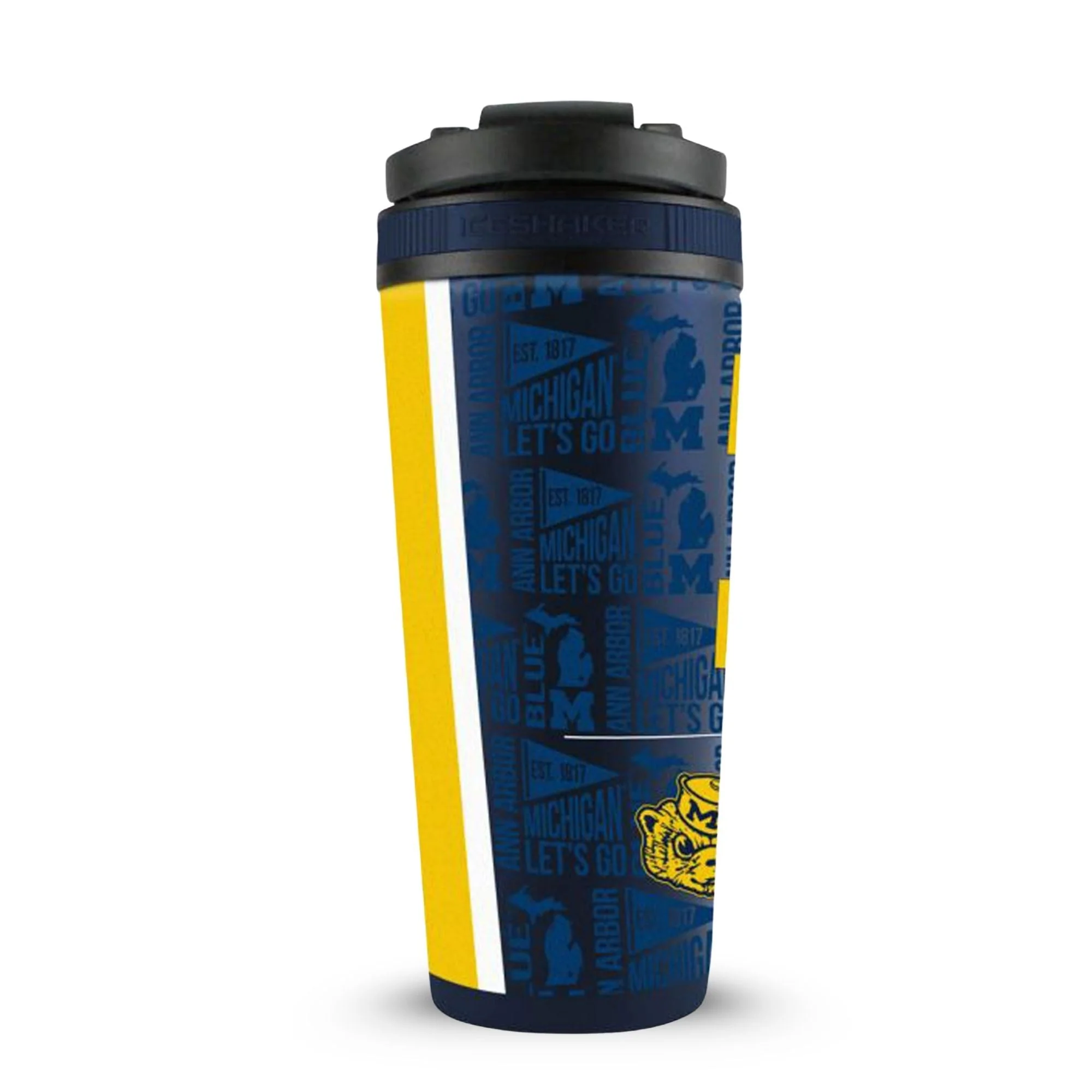 The College Vault - Michigan Wolverines 4D Ice Shaker - Image 3
