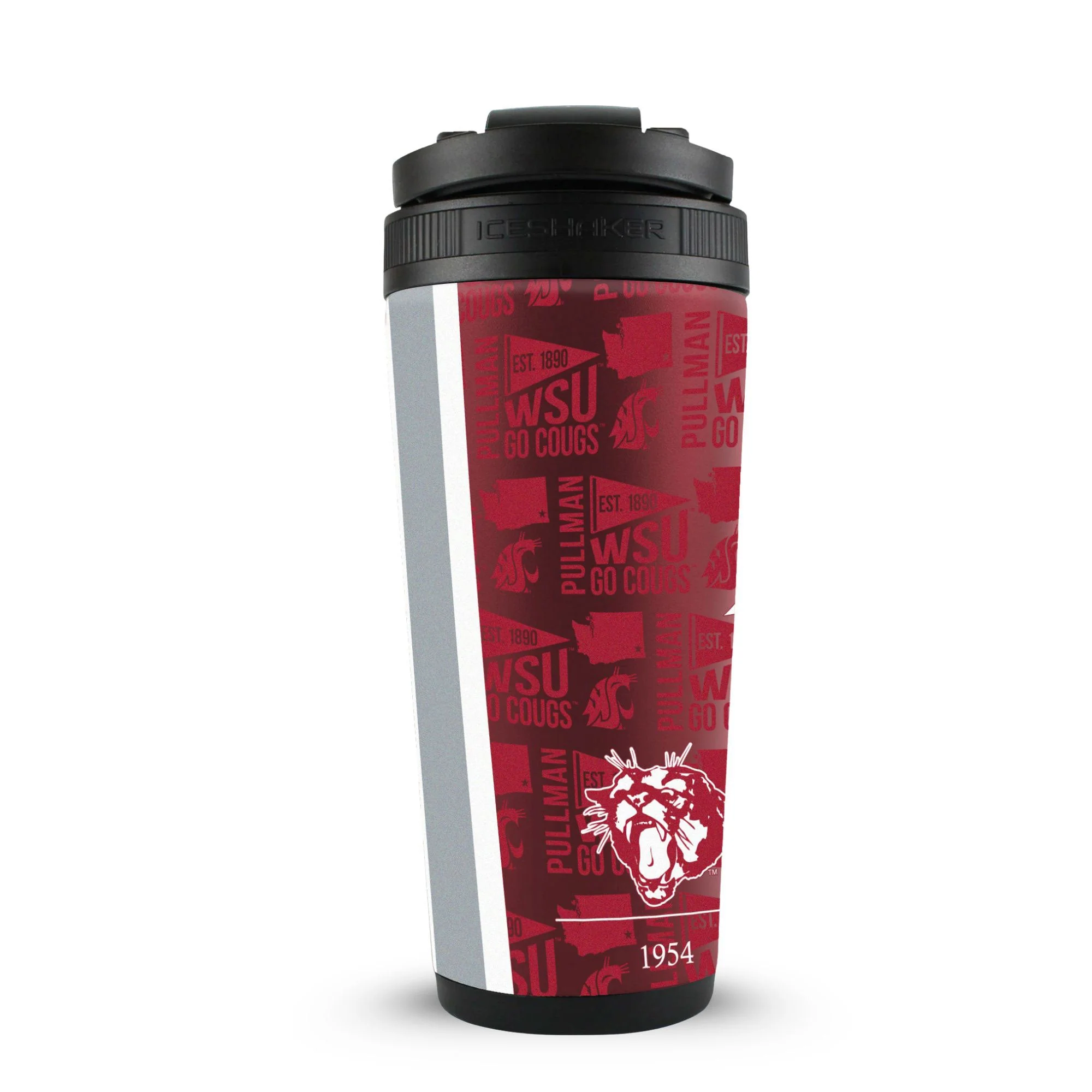 The College Vault - Washington State Cougars 4D Ice Shaker - Image 3