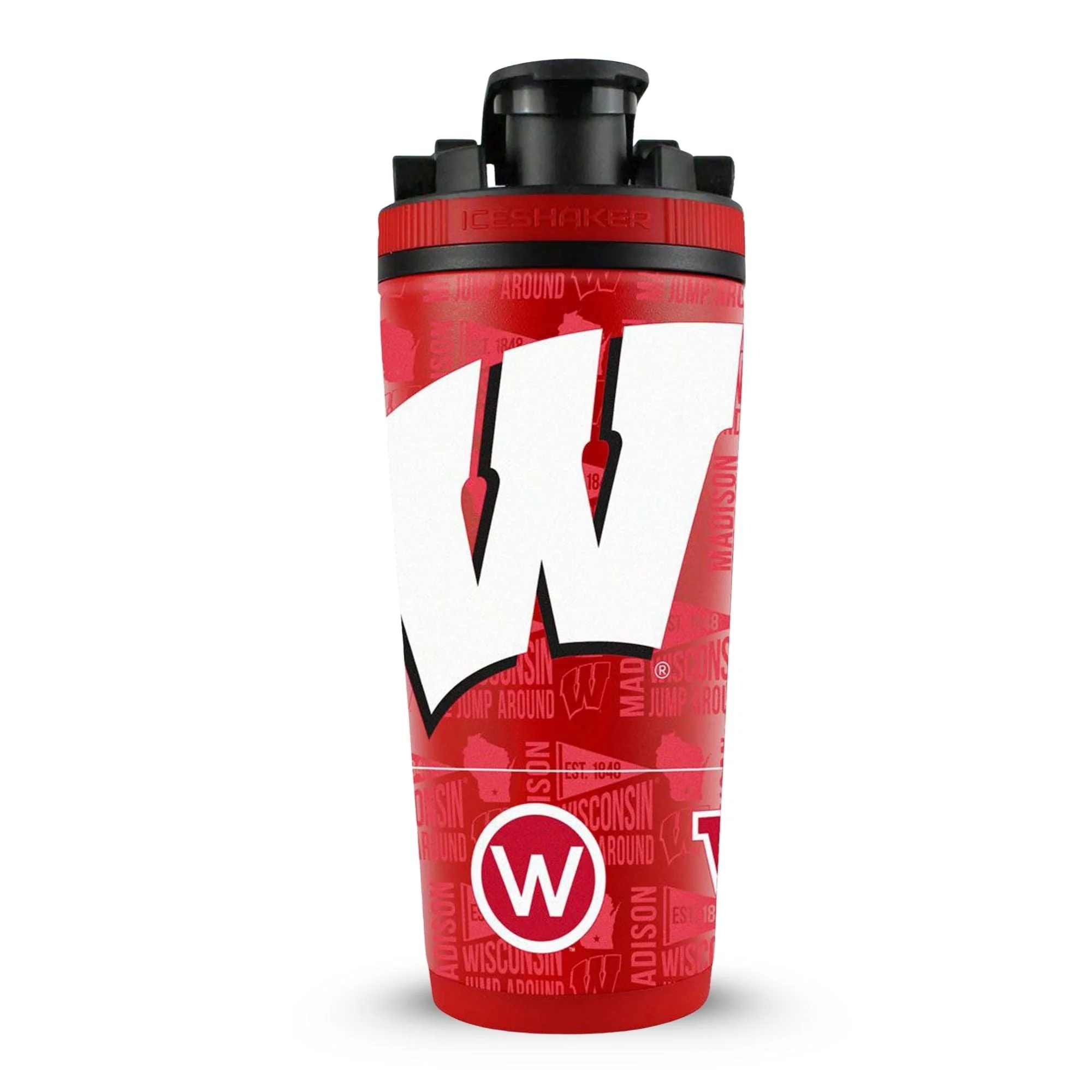 The College Vault - Wisconsin Badgers 4D Ice Shaker - Image 2