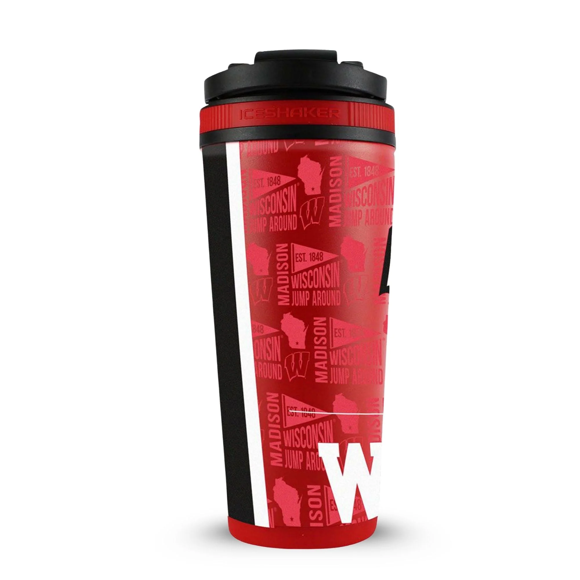 The College Vault - Wisconsin Badgers 4D Ice Shaker - Image 3