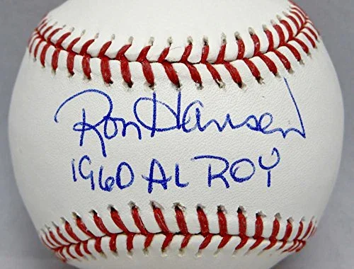 The Jersey Source Autographs Ron Hansen Autographed Rawlings OML Baseball With AL ROY and JSA Witnessed Auth - Image 2