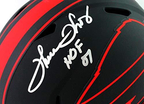 Thurman Thomas Autographed Buffalo Bills F/S Eclipse Speed Helmet - JSA W Silver - Image 2