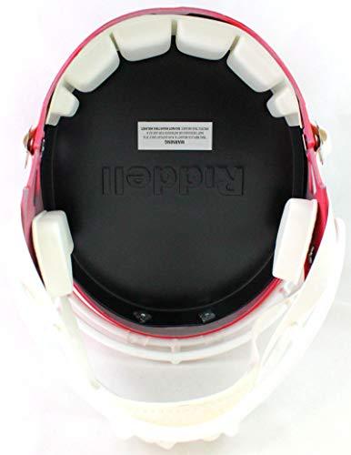 Thurman Thomas Signed Buffalo Bills Amp Speed F/S Helmet HOF- Beckett W Silver - Image 2