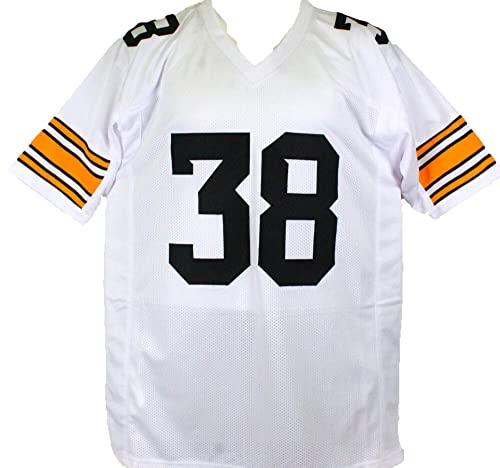 TJ Hockenson Autographed White College Style Jersey 3- Beckett W Hologram Silver - Image 2