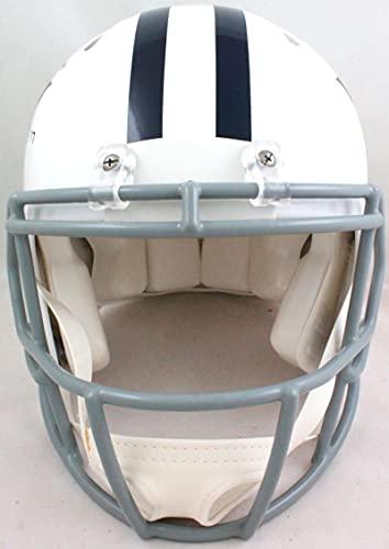 Tony Dorsett Autographed Dallas Cowboys F/S 60-63 TB Speed Authentic Helmet w/5 stats- Beckett W Black - Image 4