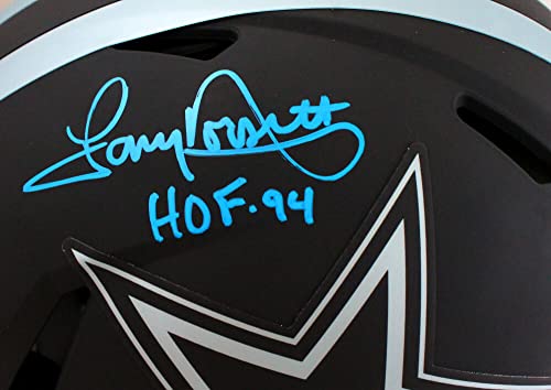 Tony Dorsett Autographed Dallas Cowboys F/S Eclipse Speed Authentic Helmet w/HOF-Beckett W Hologram Blue - Image 7