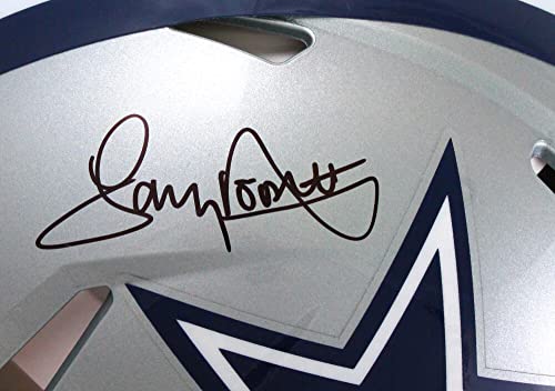 Tony Dorsett Autographed Dallas Cowboys F/S Speed Authentic Helmet-Beckett W Hologram - Image 7