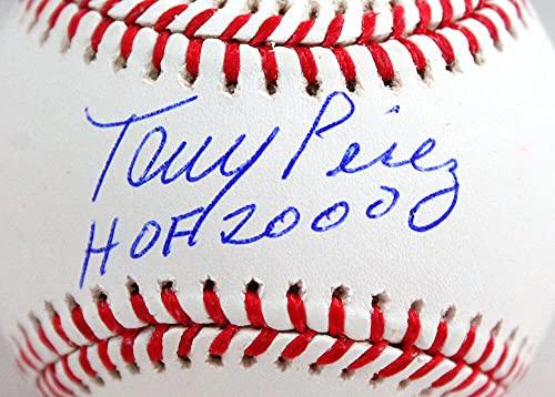 Tony Perez Autographed Rawlings OML Baseball w/3 Insc.-Beckett W Hologram - Image 5