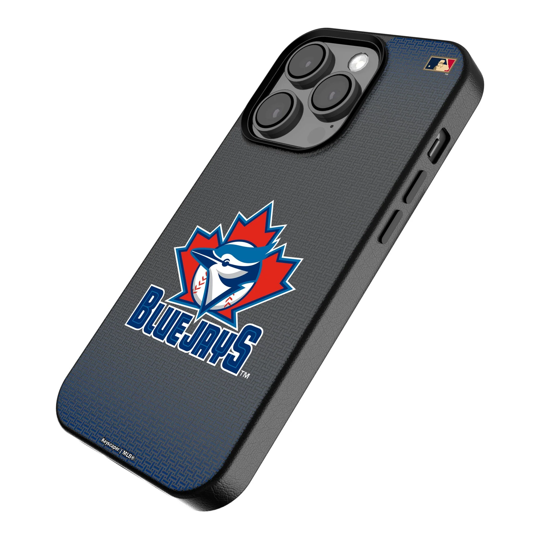 Toronto Blue Jays 1997-2002 - Cooperstown Collection Linen MagSafe Compatible Phone Case for Apple iPhone - Image 2