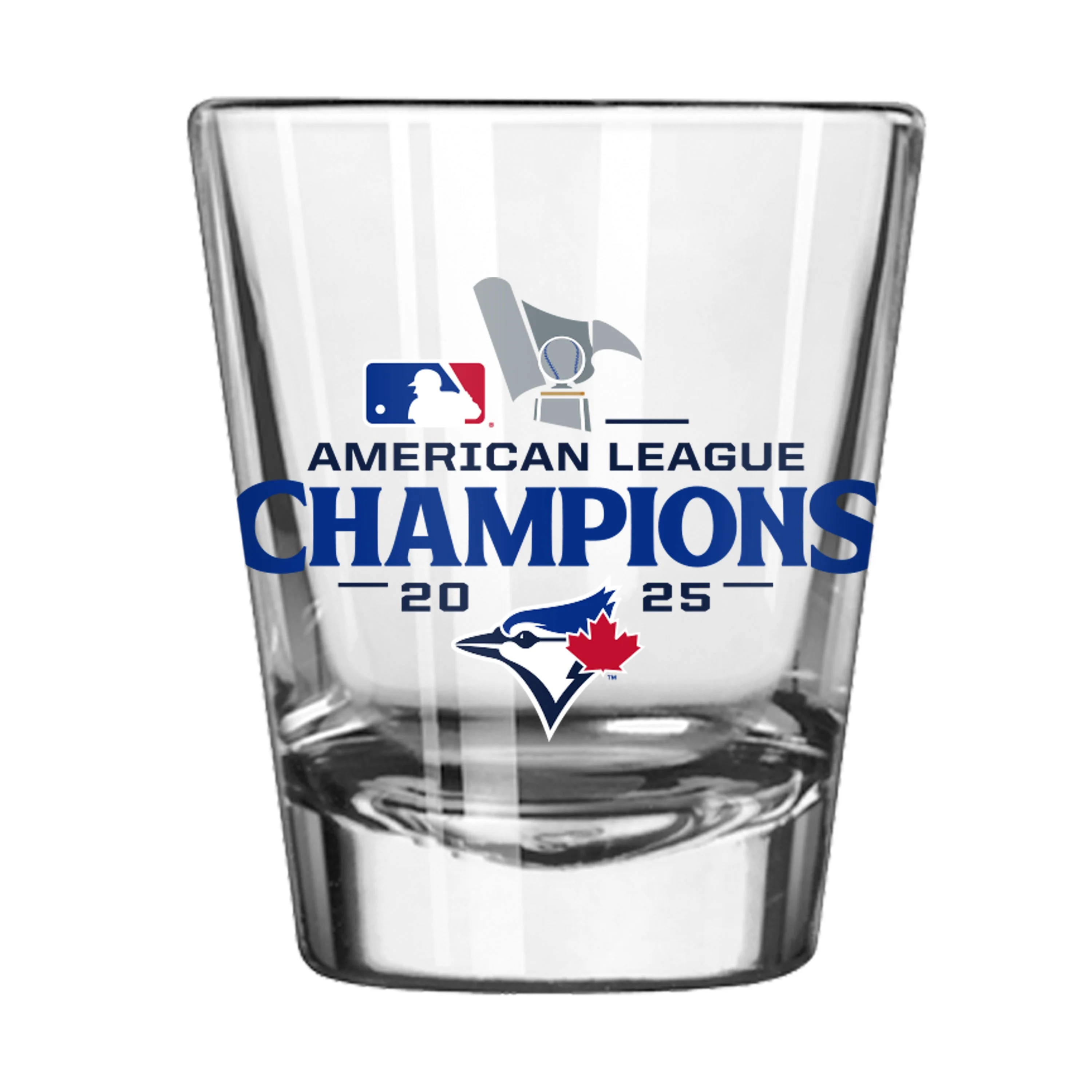 Toronto Blue Jays 2025 American League Champs 2oz Shot Glass