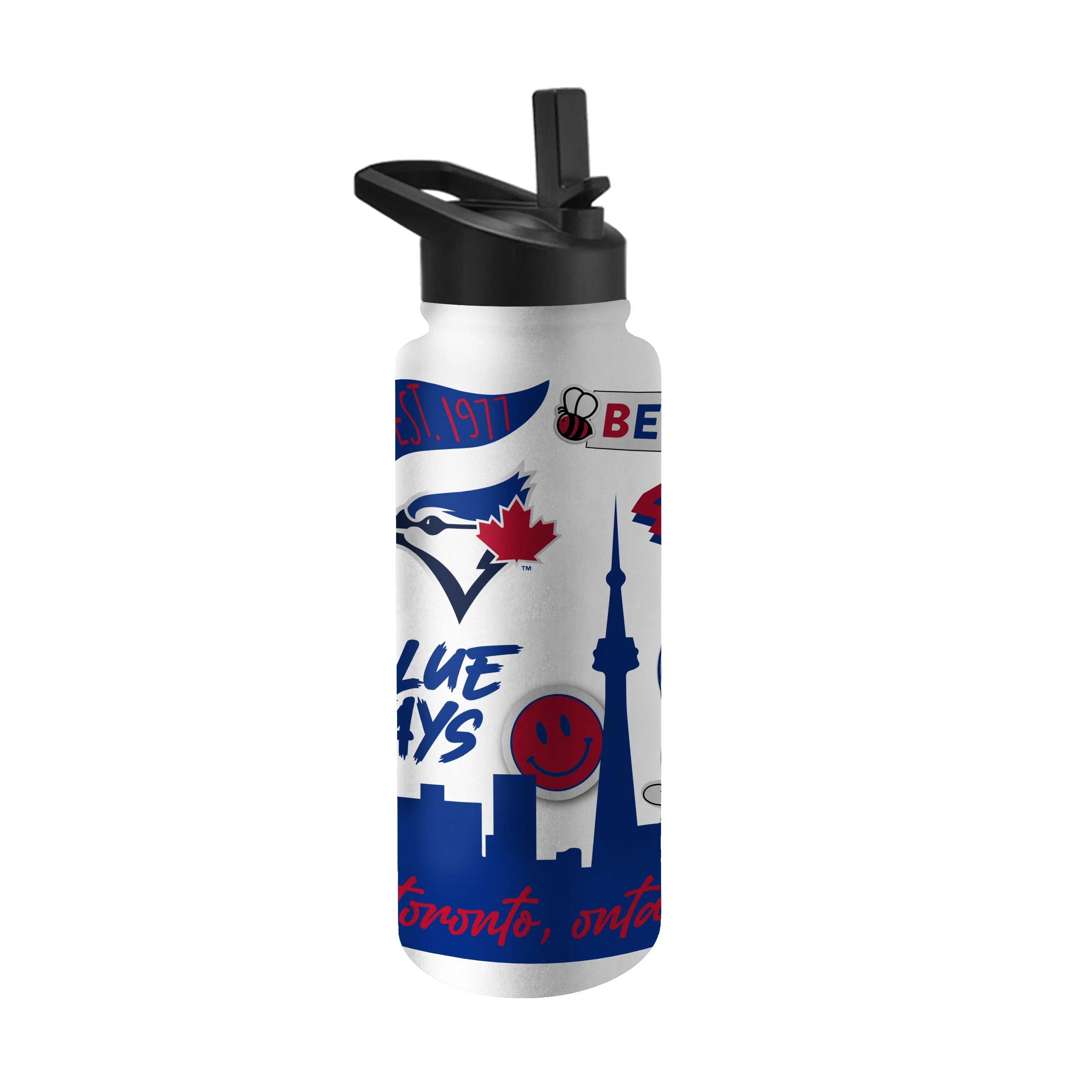 Toronto Blue Jays 34oz Native Quencher Bottle - Image 2