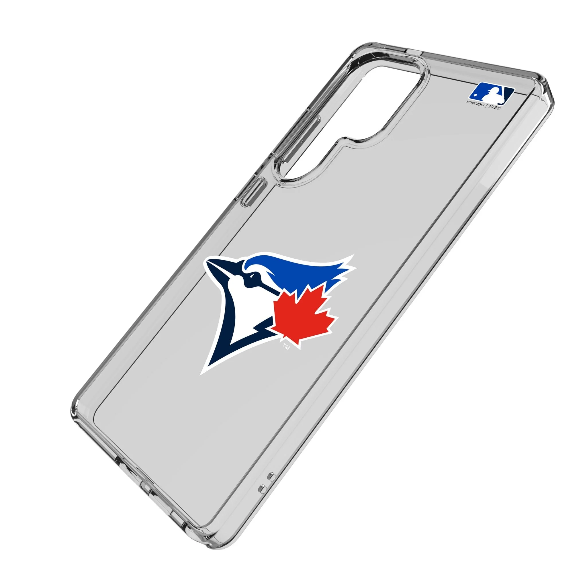 Toronto Blue Jays Text Backdrop Clear Phone Case for Samsung Galaxy - Image 2