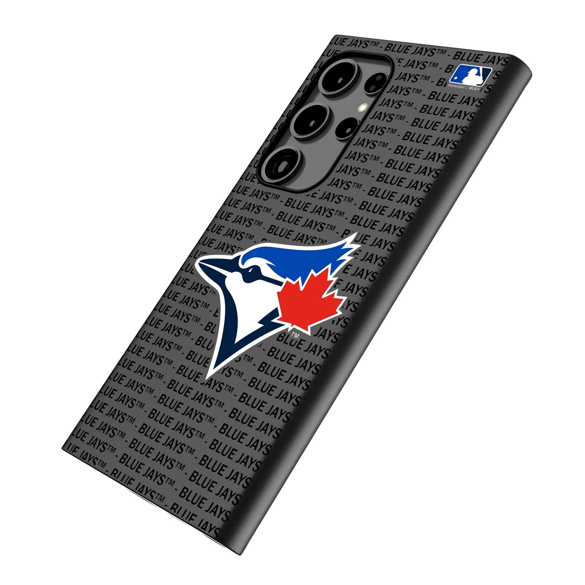 Toronto Blue Jays Text Backdrop MagSafe Compatible Phone Case for Samsung Galaxy - Image 2