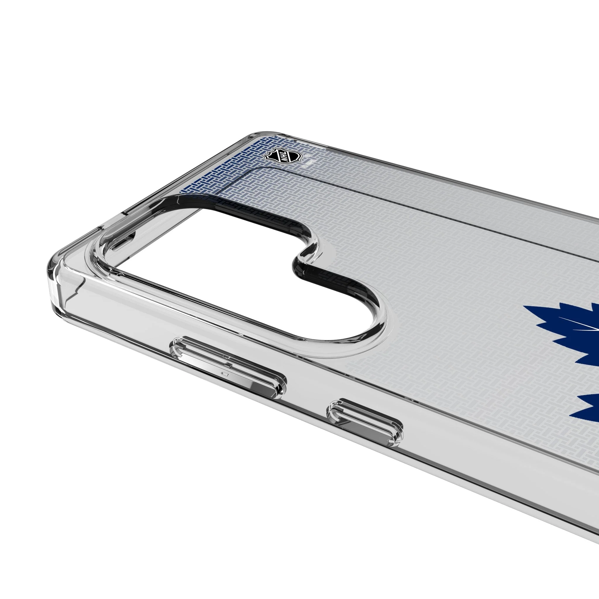 Toronto Maple Leafs Linen Clear Phone Case for Samsung Galaxy - Image 3
