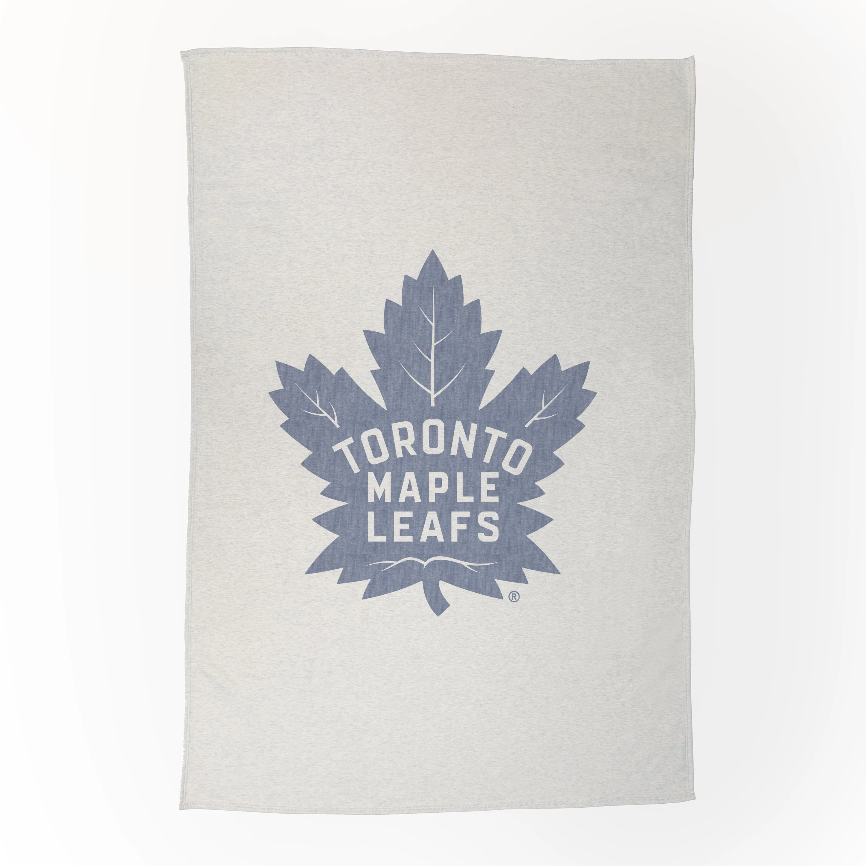 Toronto Maple Leafs Oversized Logo Sublimated Sweatshirt Blanket