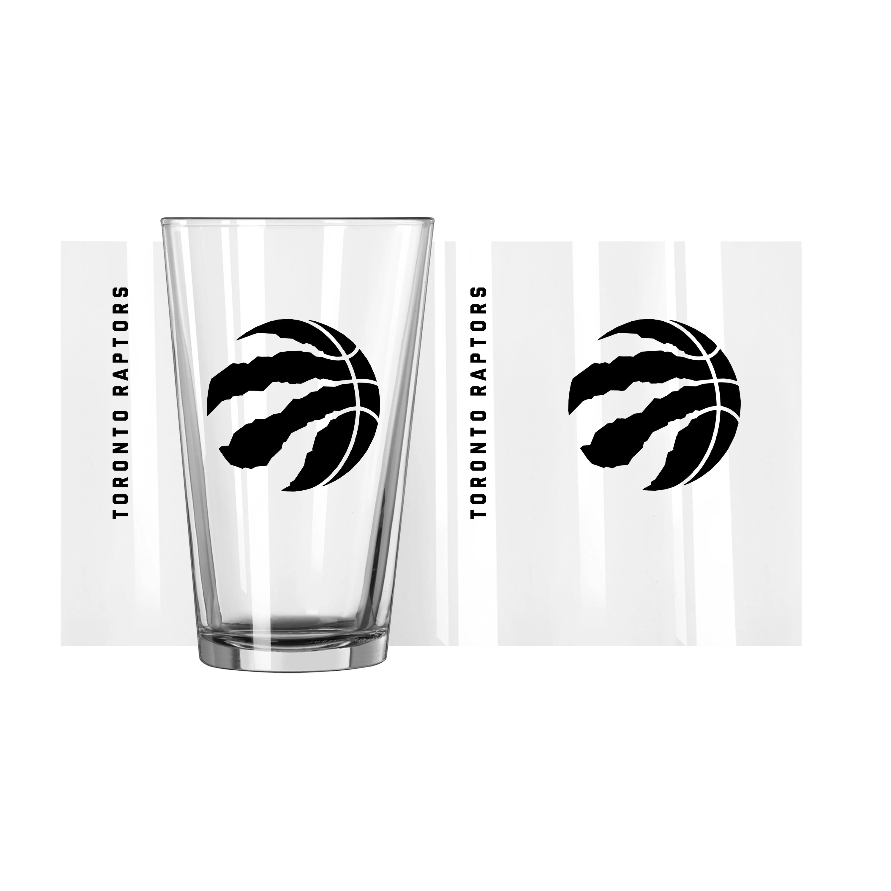 Toronto Raptors 16oz Gameday Pint Glass - Image 2