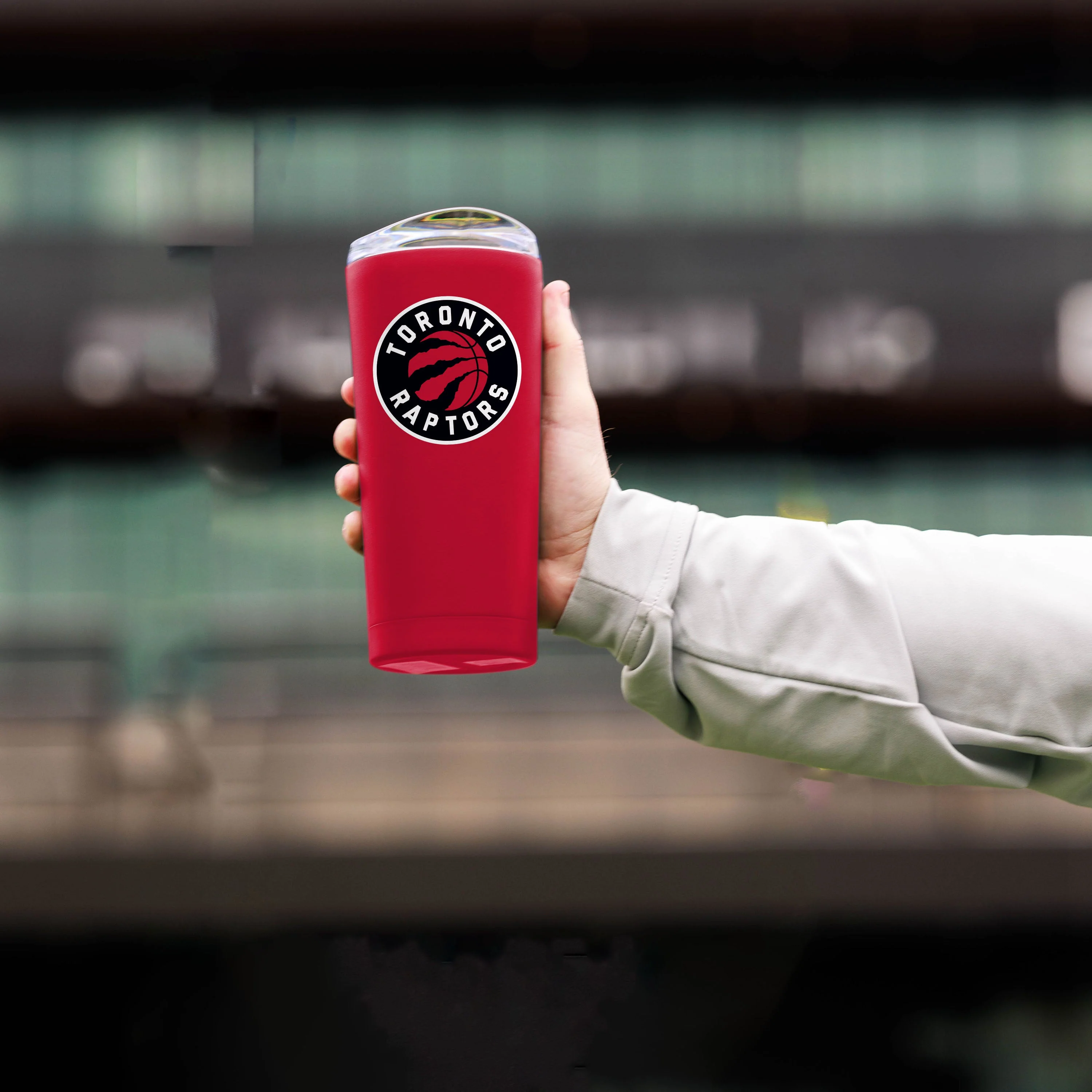 Toronto Raptors 20oz Flipside Powder Coat Tumbler - Image 3
