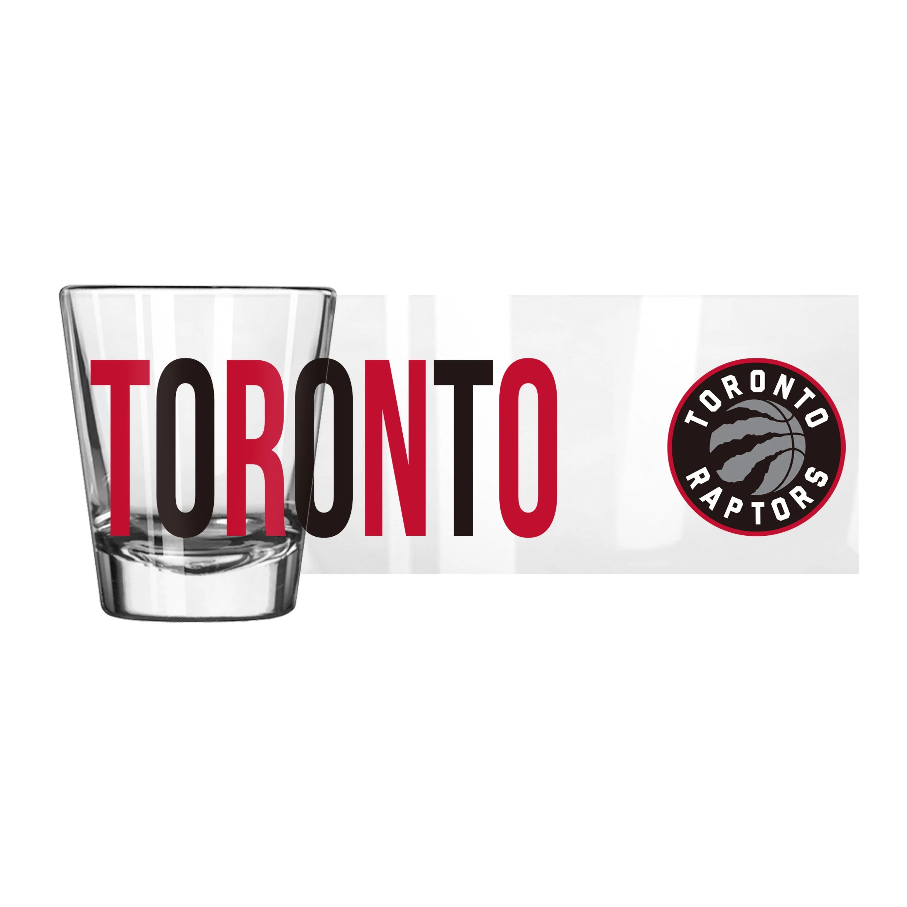Toronto Raptors 2oz Overtime Shot Glass - Image 2
