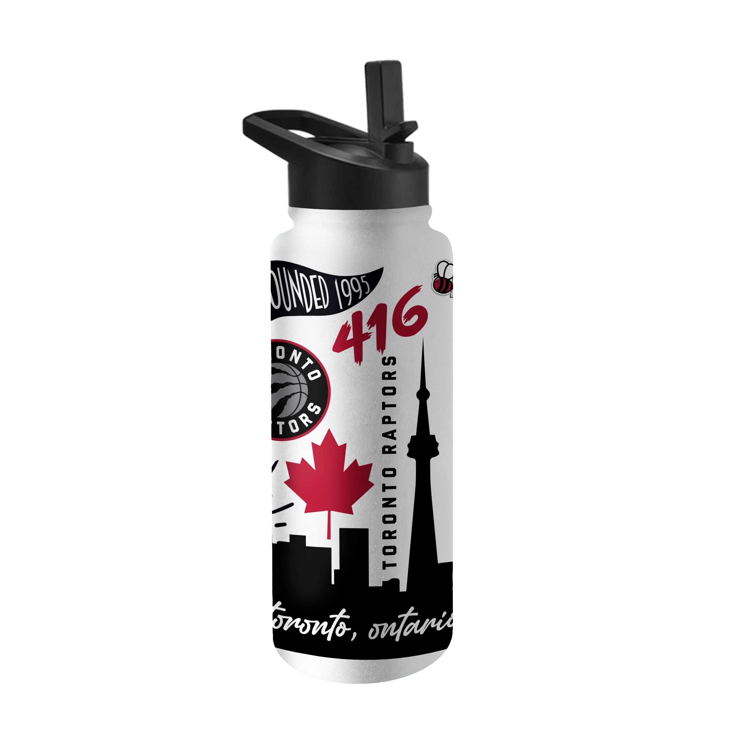 Toronto Raptors 34oz Native Quencher Bottle - Image 2
