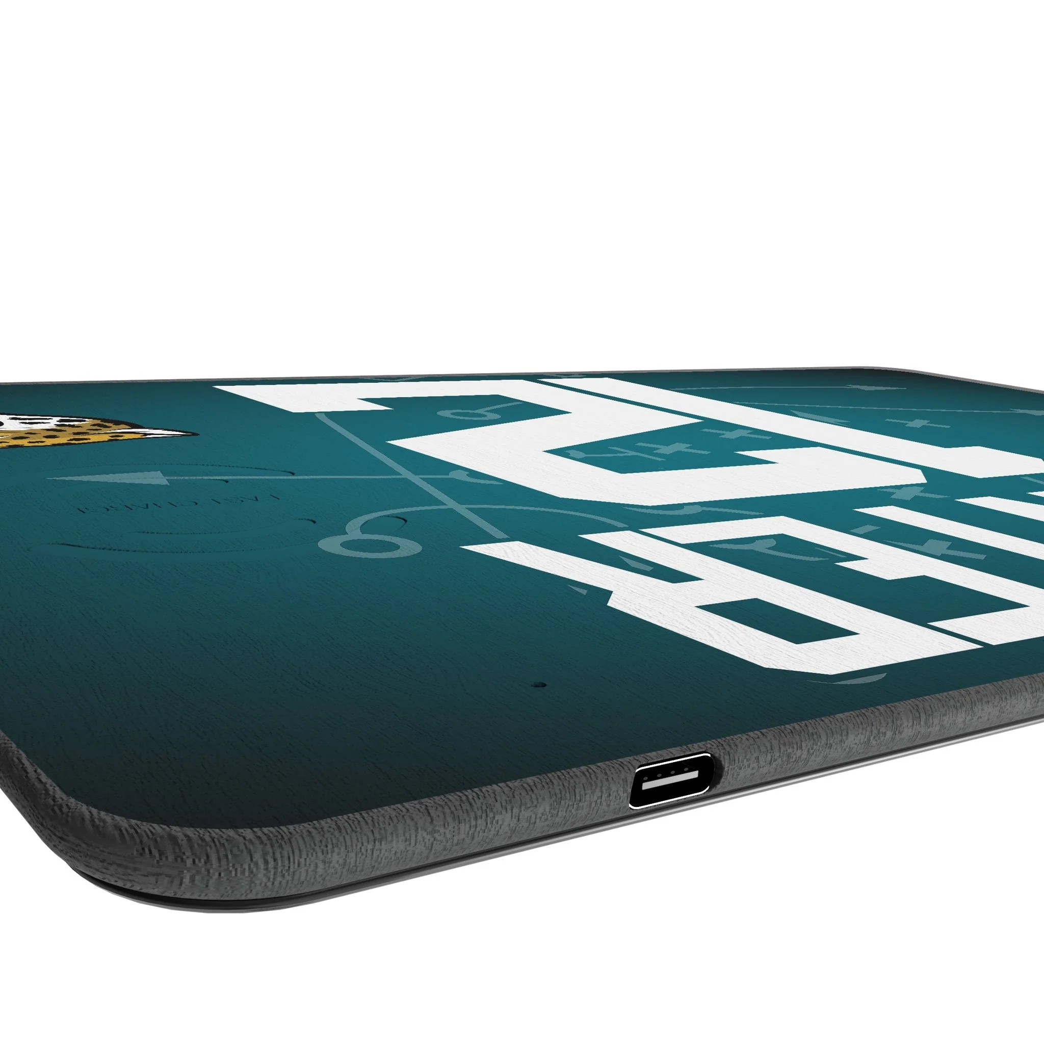 Travis Hunter Jacksonville Jaguars 12 Game Tactic 15-Watt Wireless Charger and Mouse Pad - Image 3