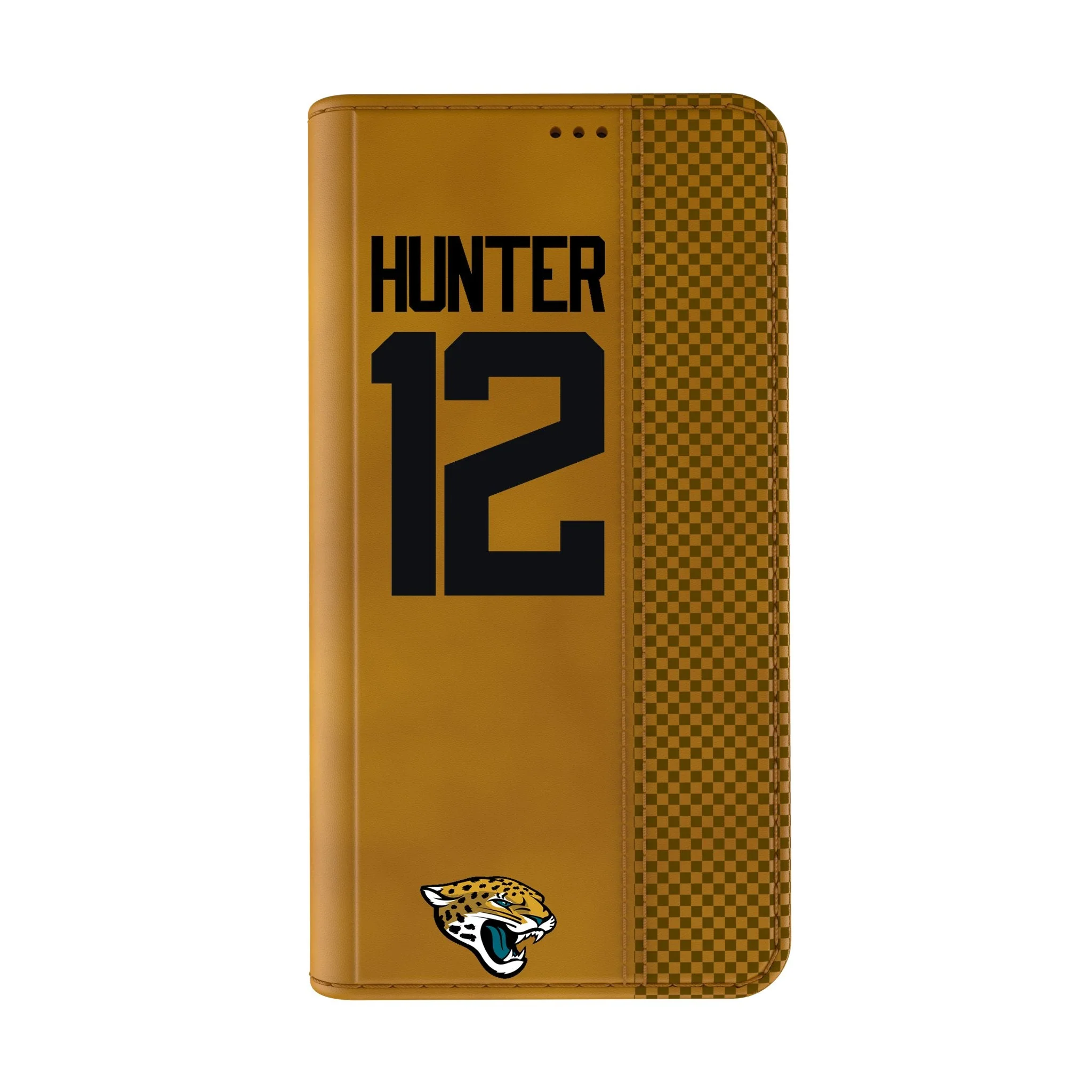 Travis Hunter Jacksonville Jaguars 12 Game Tactic Folio Phone Case for Apple iPhone - Image 2