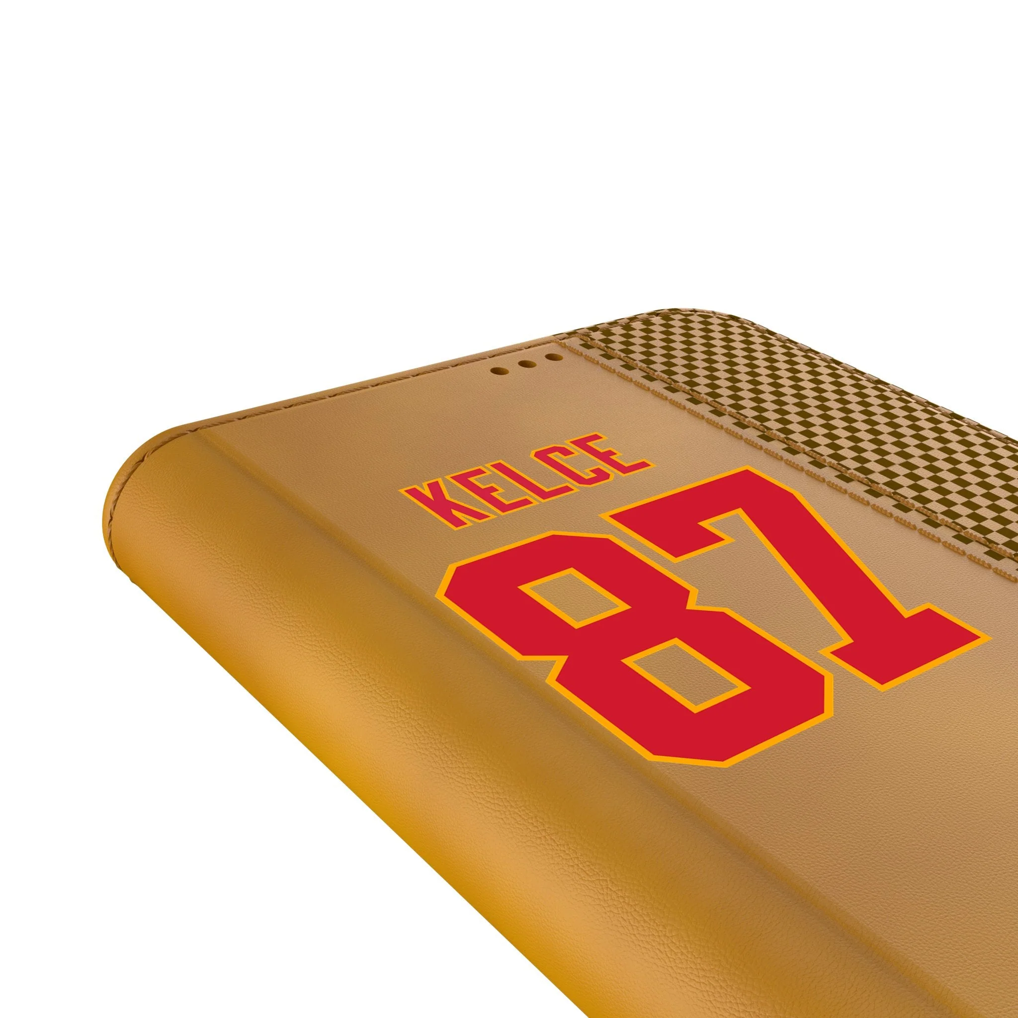 Travis Kelce Kansas City Chiefs 87 Game Tactic Folio Phone Case for Samsung Galaxy - Image 5