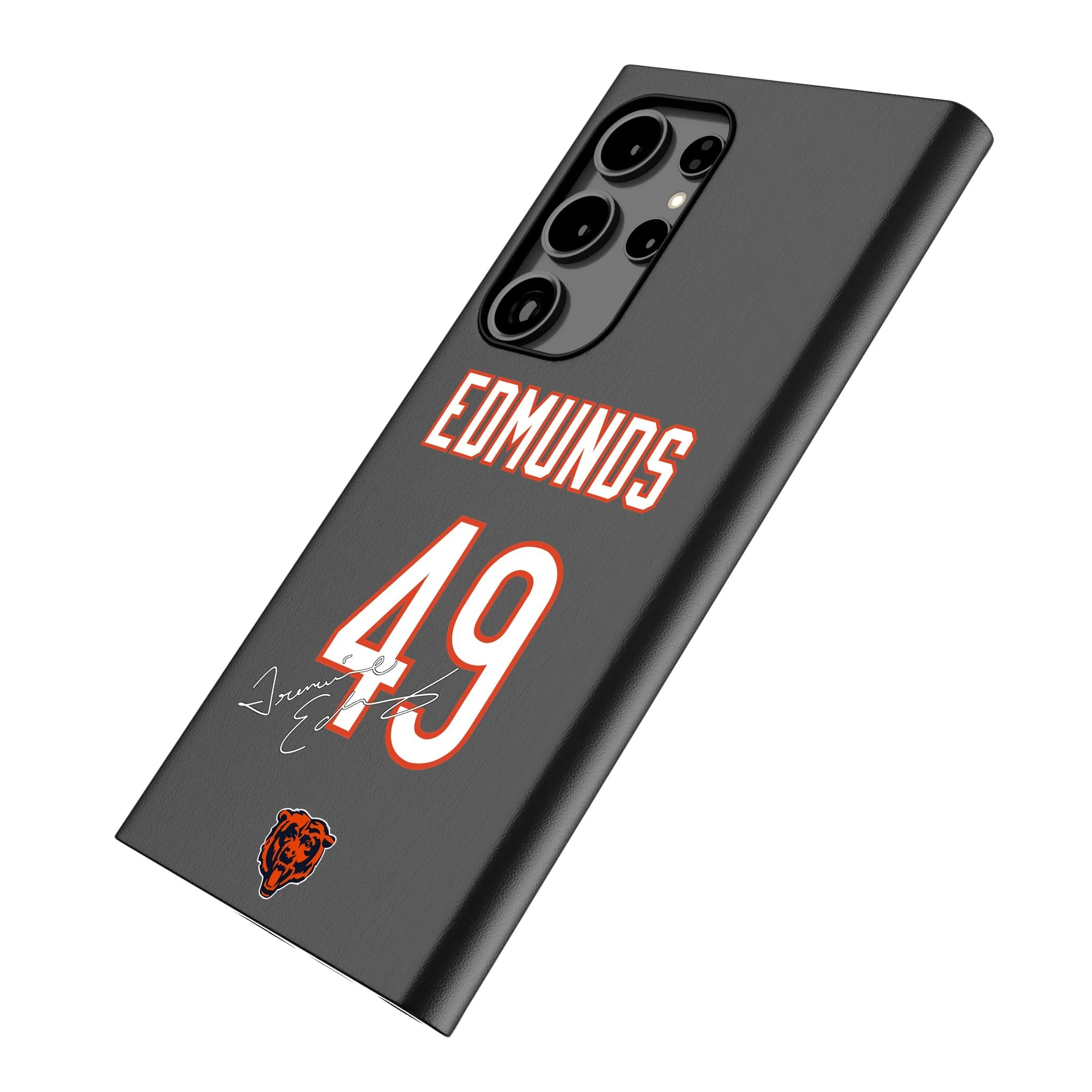 Tremaine Edmunds Chicago Bears 49 Ready MagSafe Compatible Phone Case for Samsung Galaxy - Image 2