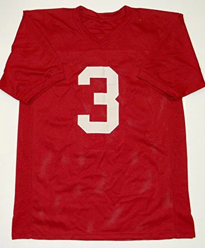 Trent Richardson Autographed Maroon Jersey- JSA Authenticated - Image 3