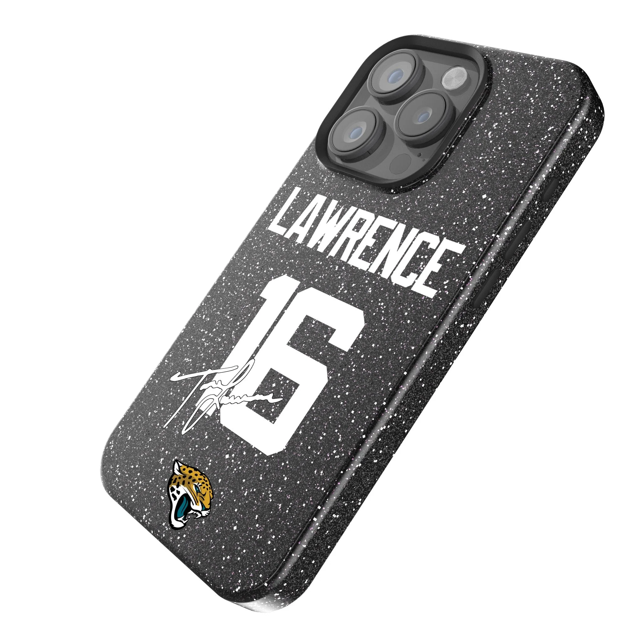 Trevor Lawrence Jacksonville Jaguars 16 Ready Bling Phone Case - Image 2