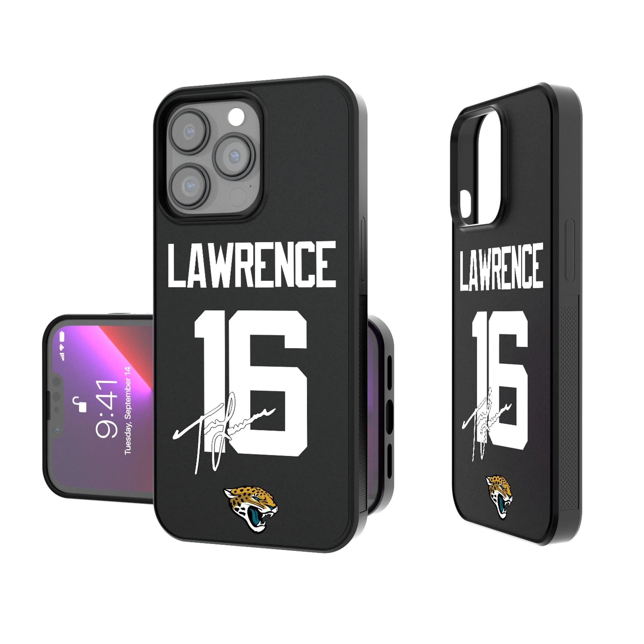 Trevor Lawrence Jacksonville Jaguars 16 Ready Bump Phone Case