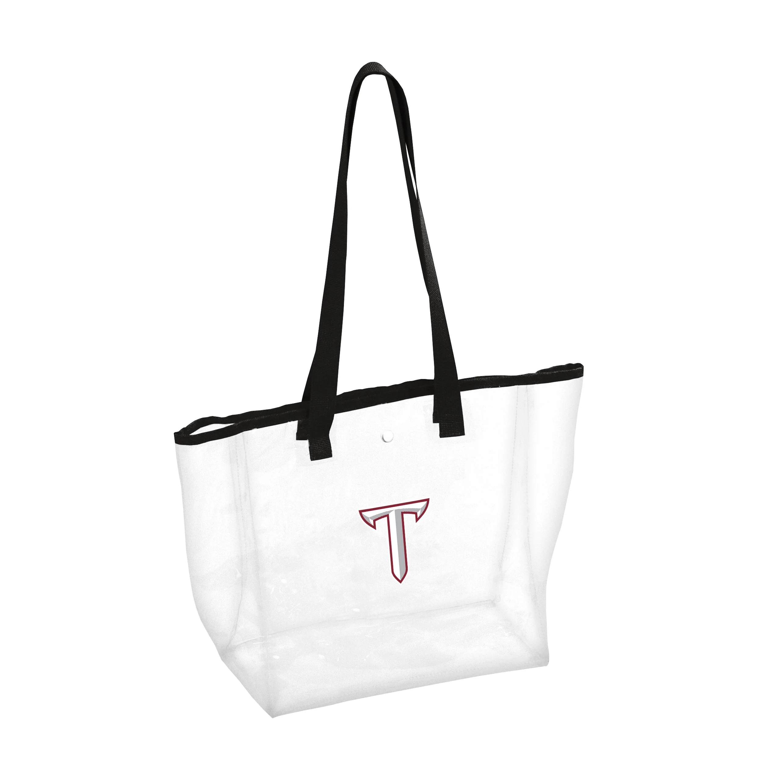 Troy Black Stadium Clear Bag