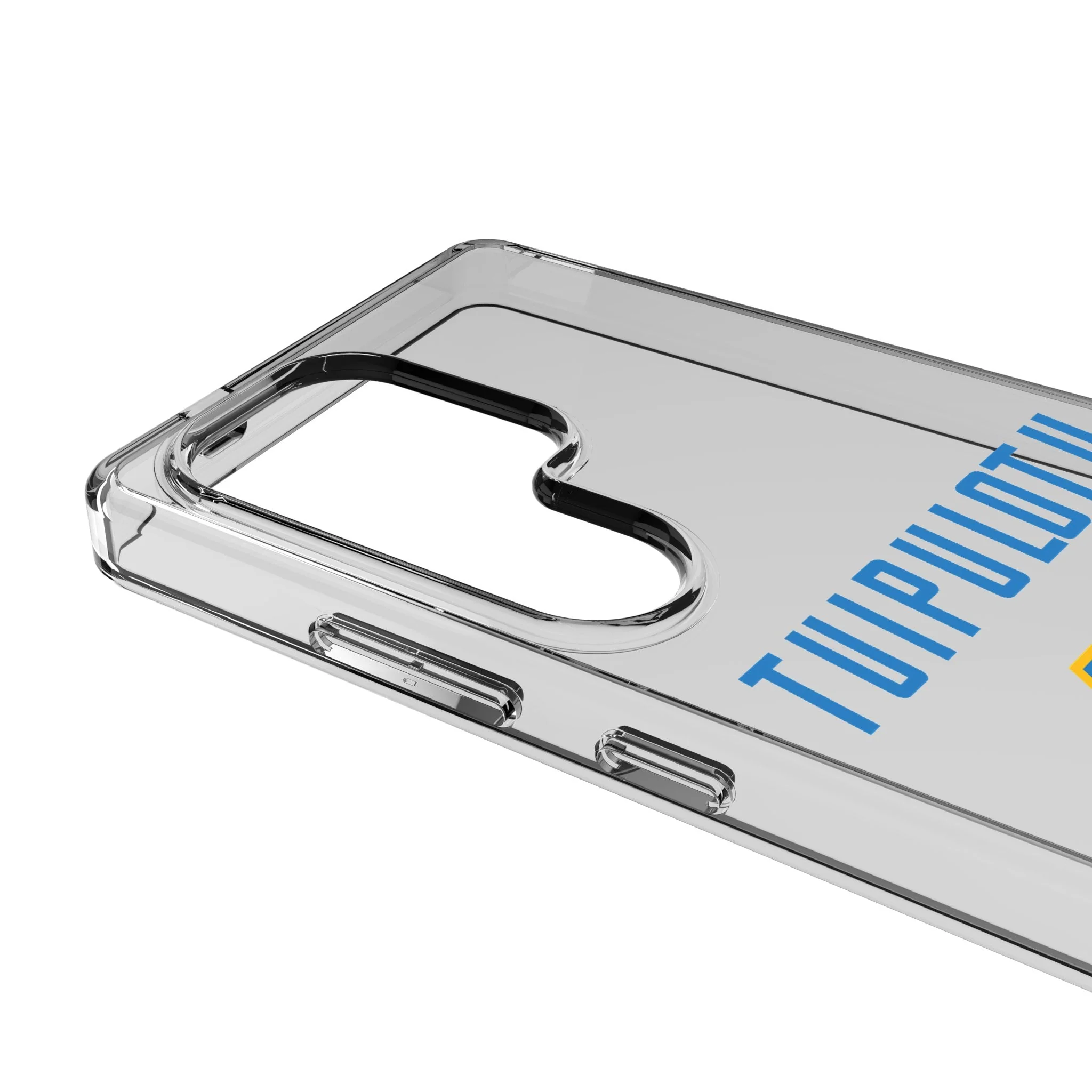 Tuli Tuipulotu Los Angeles Chargers 45 Game Tactic Clear Phone Case for Samsung Galaxy - Image 3