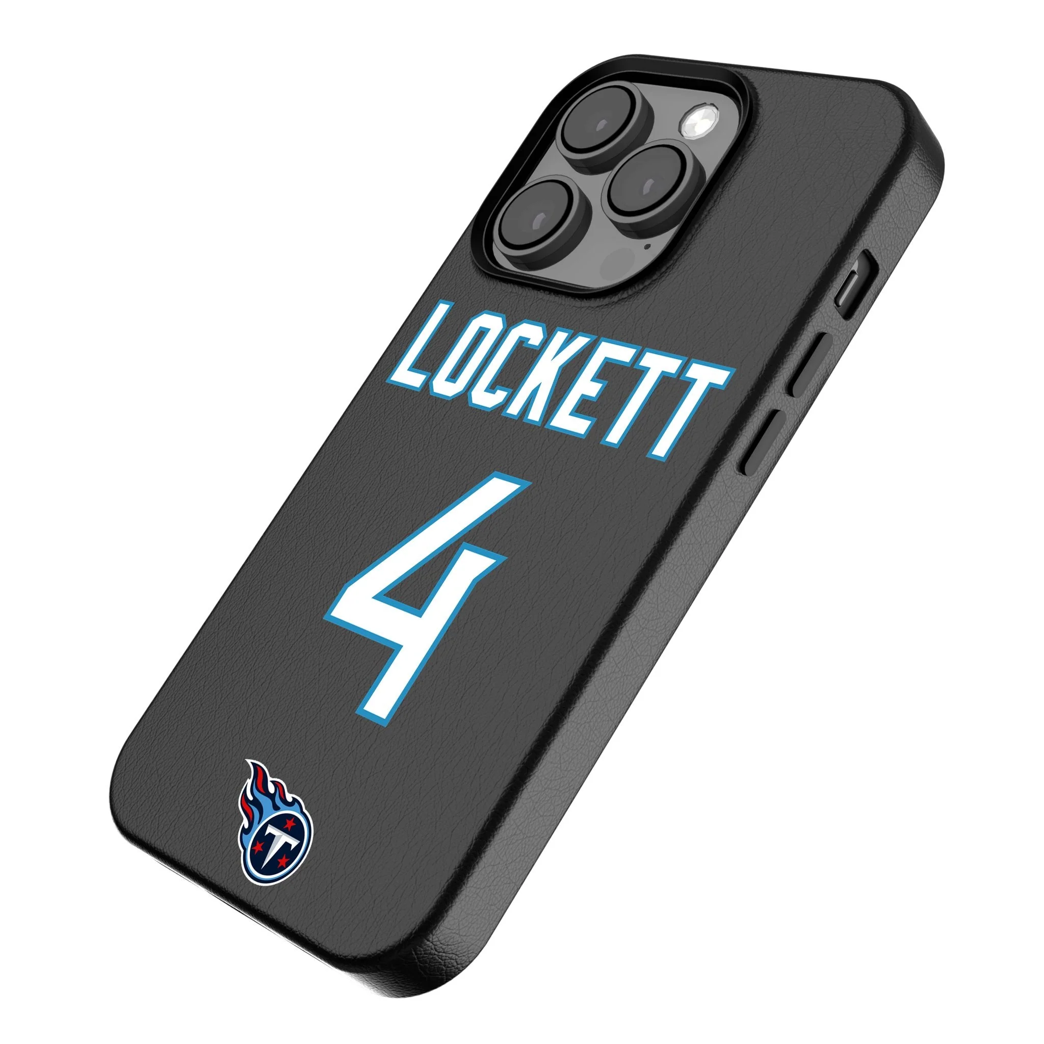 Tyler Lockett Tennessee Titans 4 Game Tactic MagSafe Compatible Phone Case for Apple iPhone - Image 2