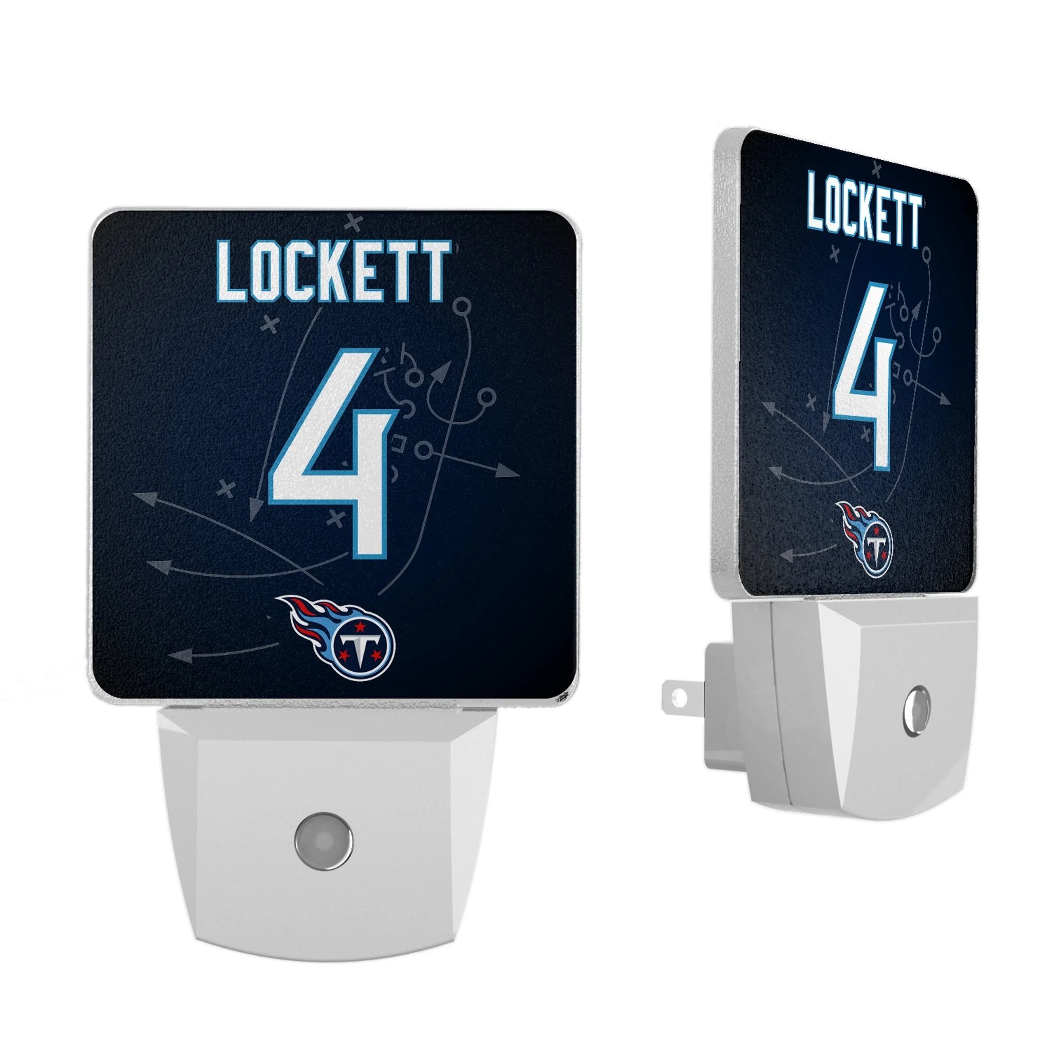 Tyler Lockett Tennessee Titans 4 Game Tactic Night Light 2-Pack