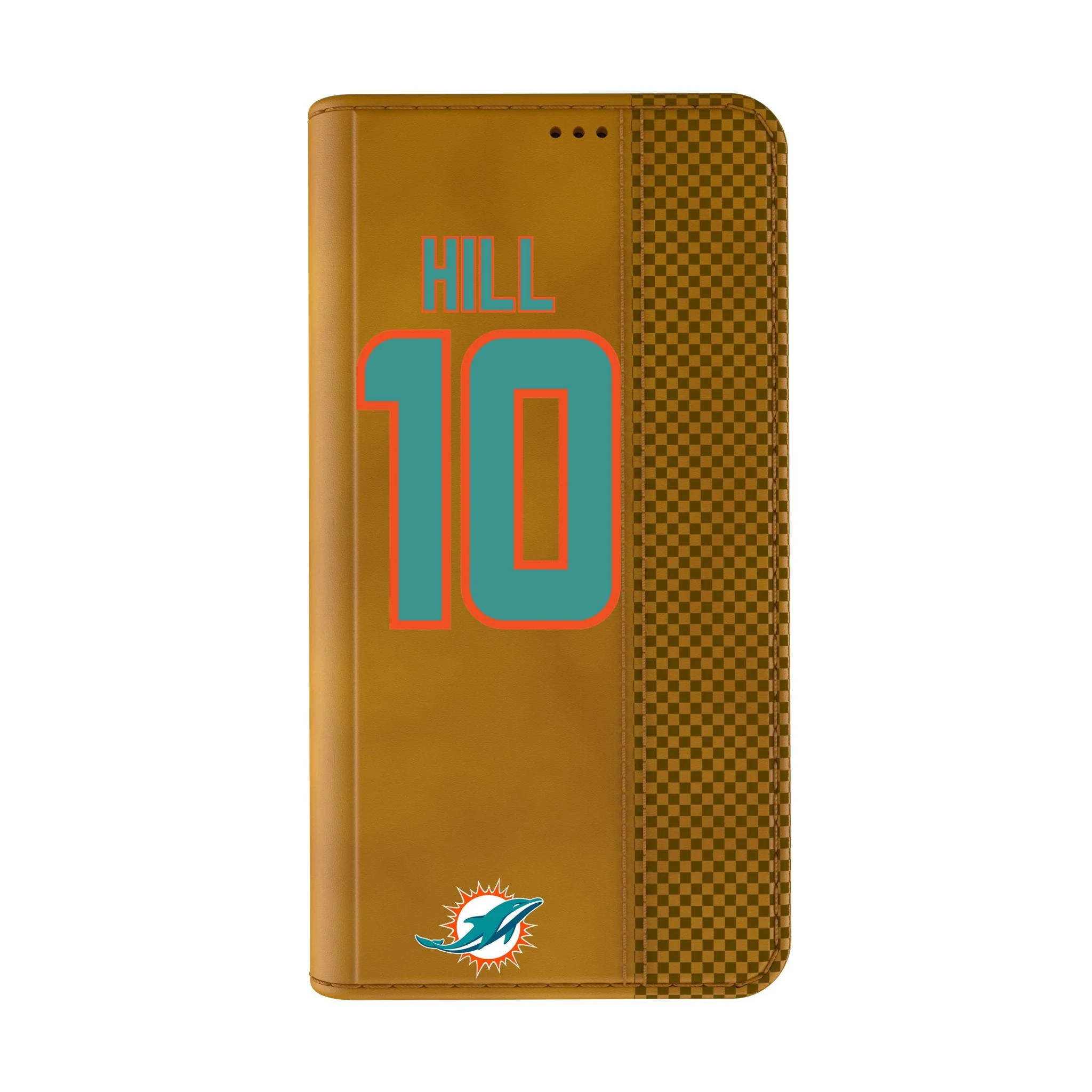 Tyreek Hill Miami Dolphins 10 Game Tactic Folio Phone Case for Apple iPhone - Image 2