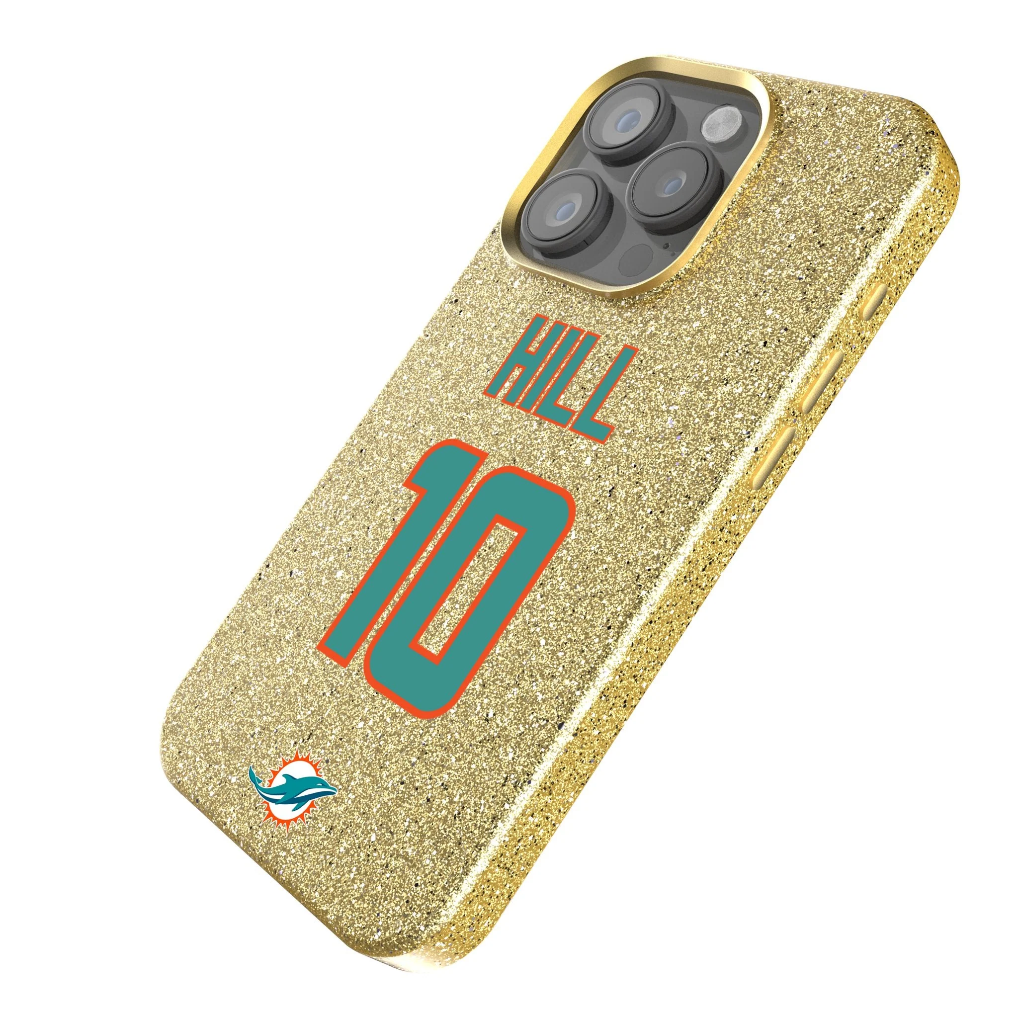 Tyreek Hill Miami Dolphins 10 Ready Bling Phone Case - Image 2