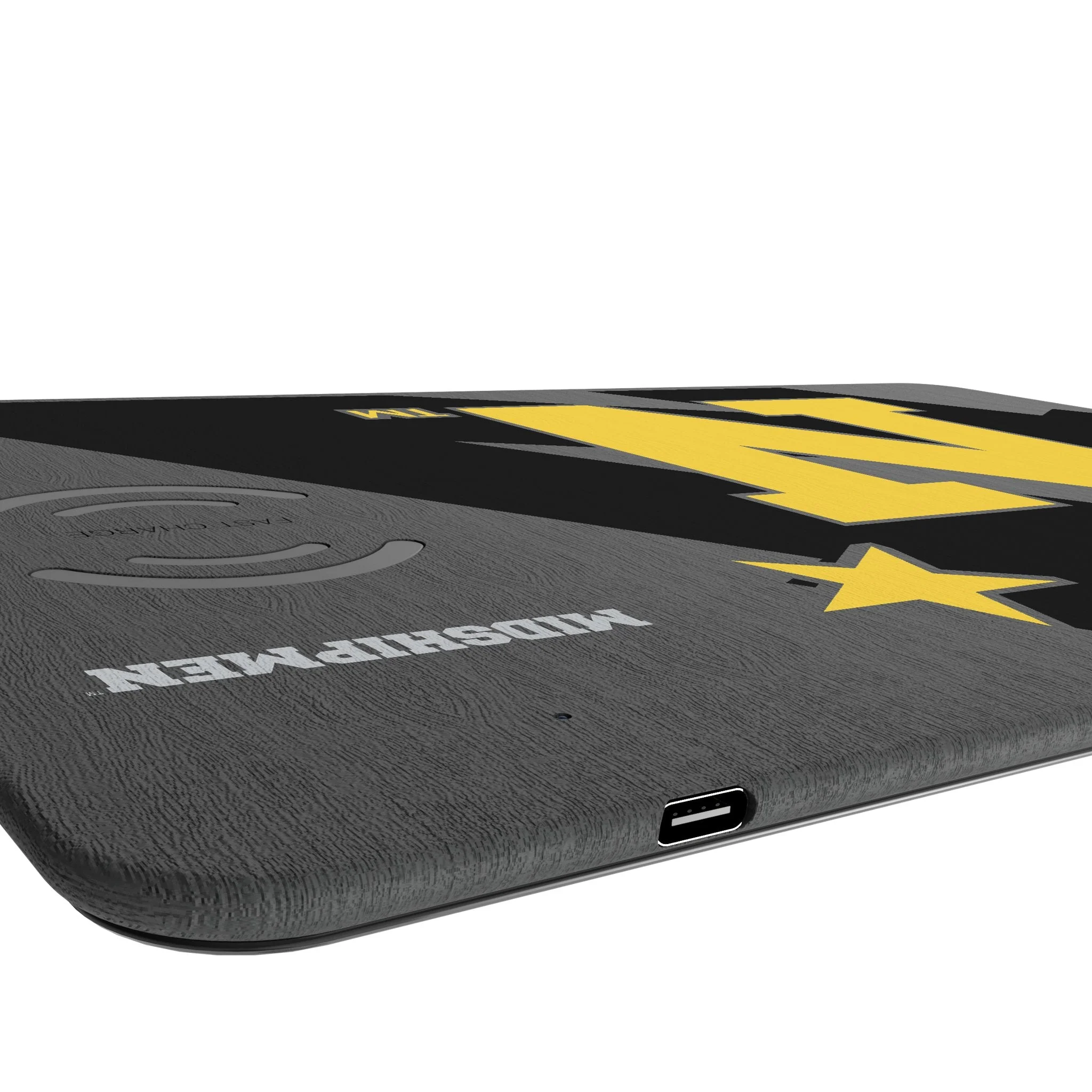 United State Naval Academy Midshipmen Monocolor Tilt 15-Watt Wireless Charger and Mouse Pad - Image 3