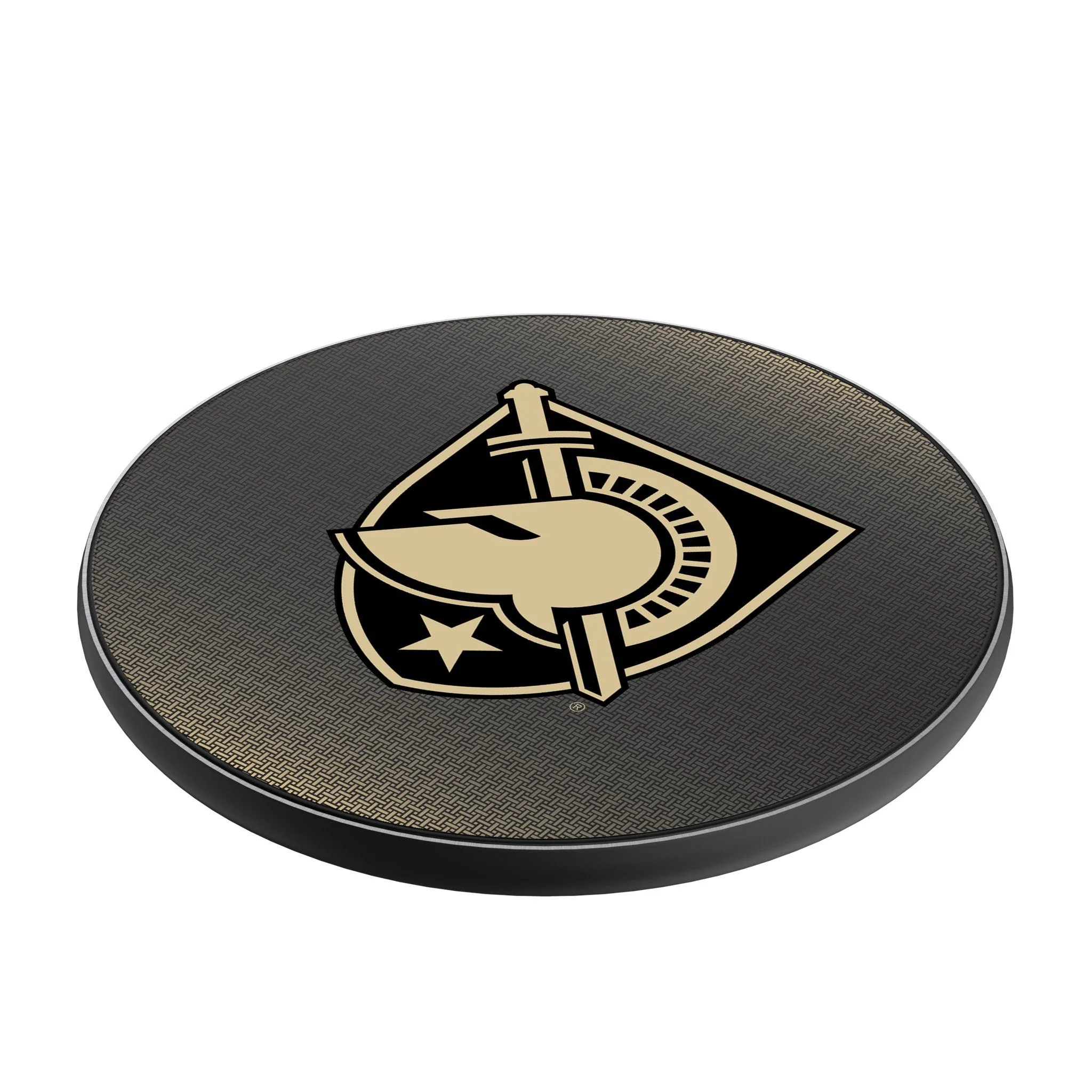 United States Military Academy Black Knights Linen 15-Watt Wireless Charger - Image 2