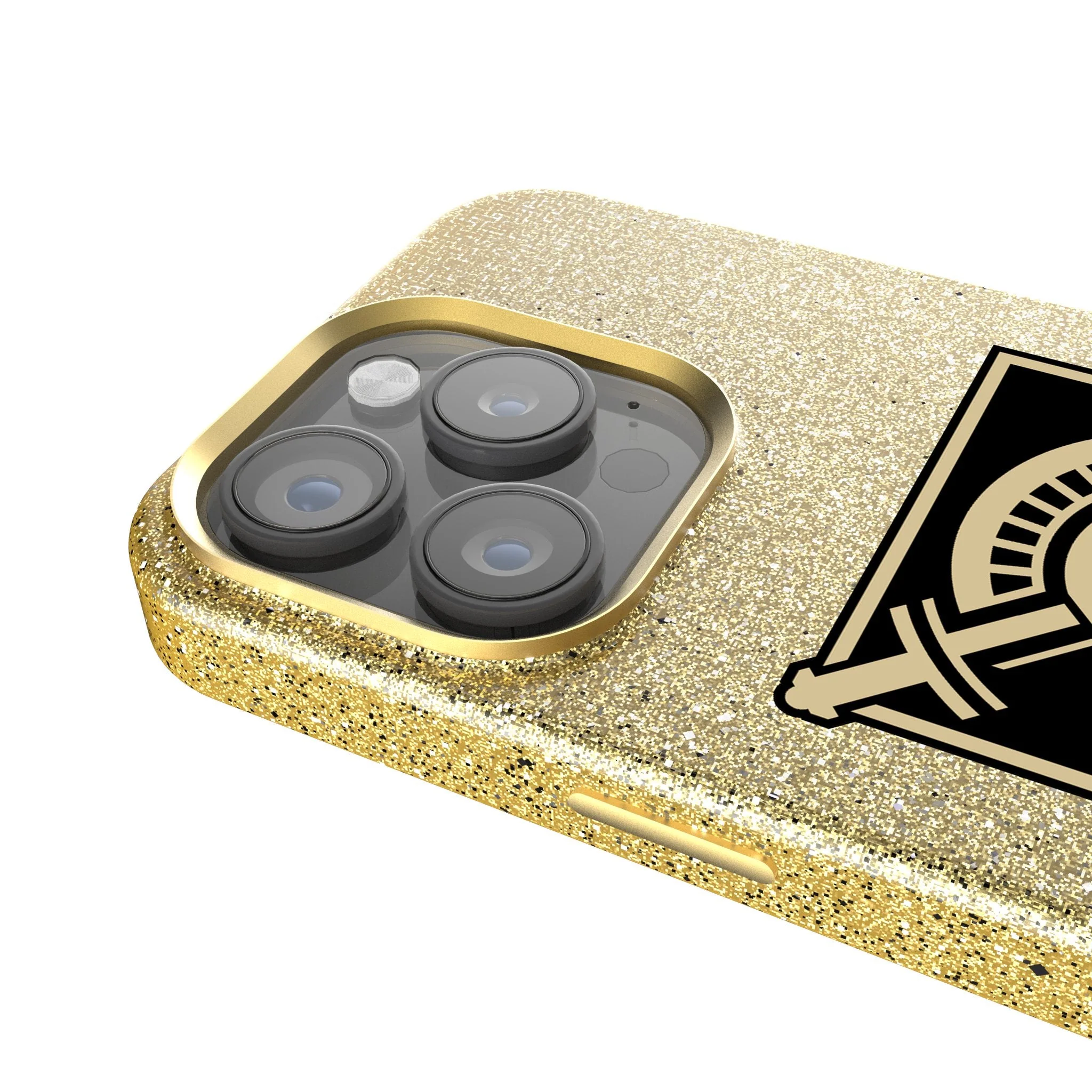 United States Military Academy Black Knights Linen Bling Phone Case for Apple iPhone - Image 4