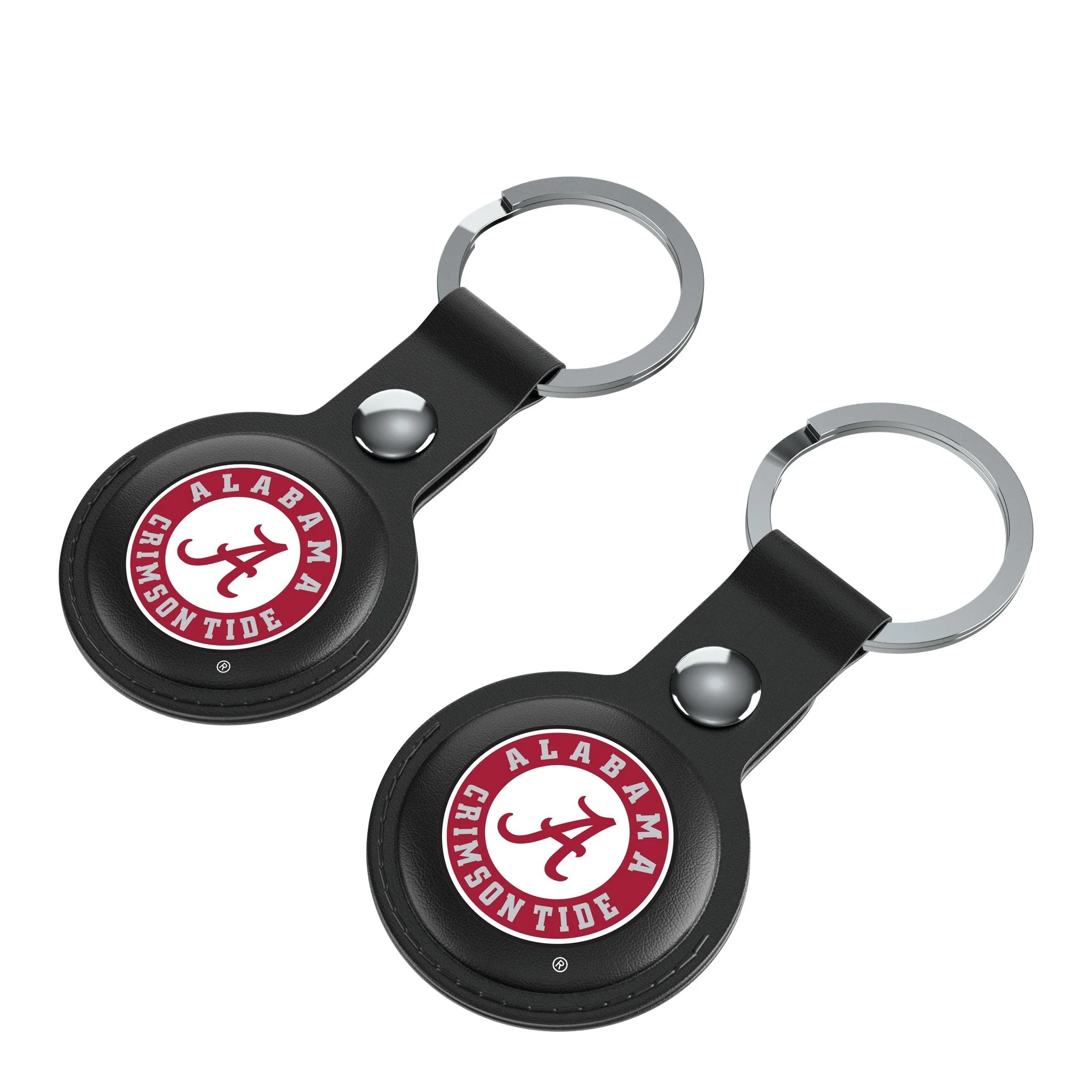 University of Alabama Crimson Tide Insignia Black Airtag Holder 2-Pack - Image 3