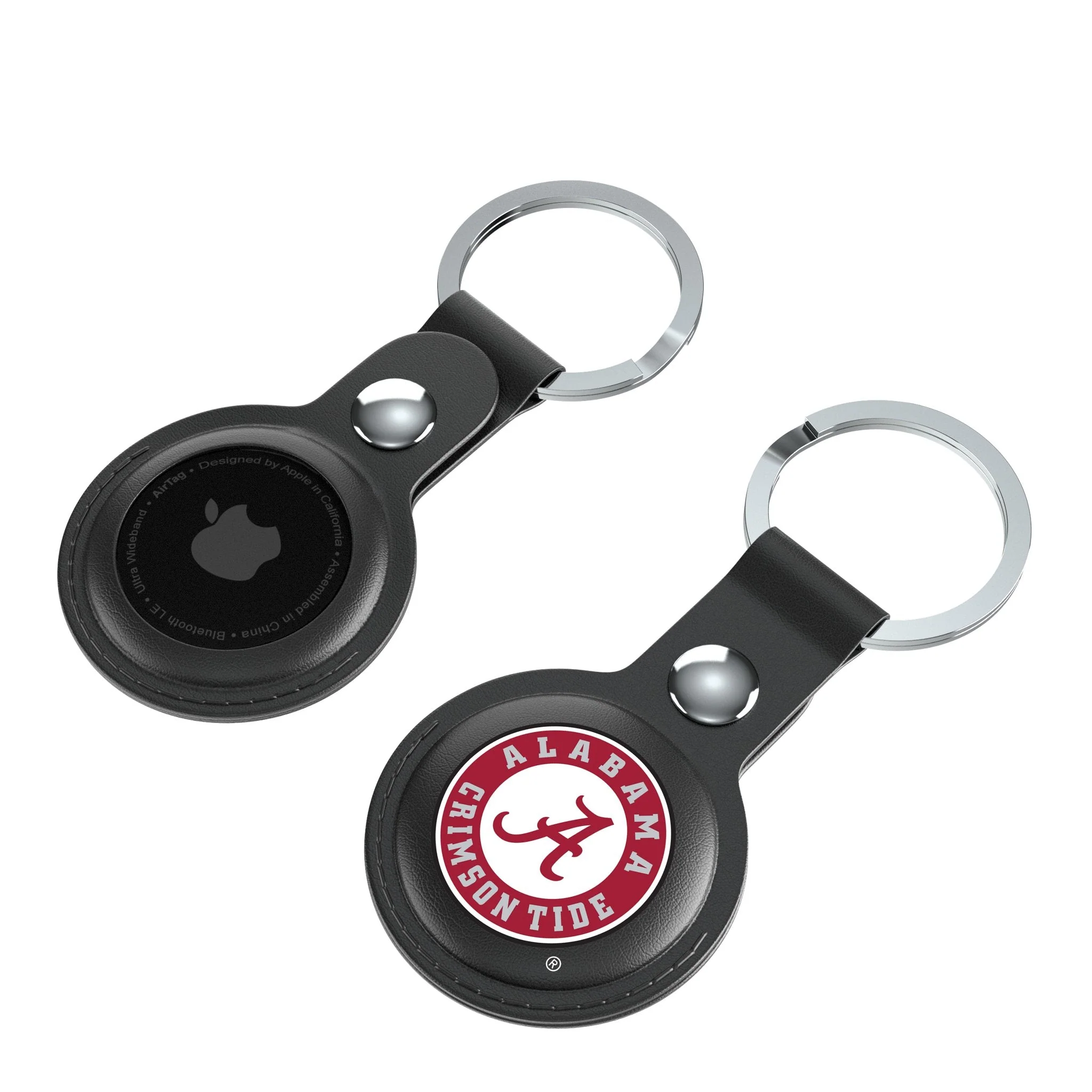 University of Alabama Crimson Tide Insignia Black Airtag Holder 2-Pack - Image 4