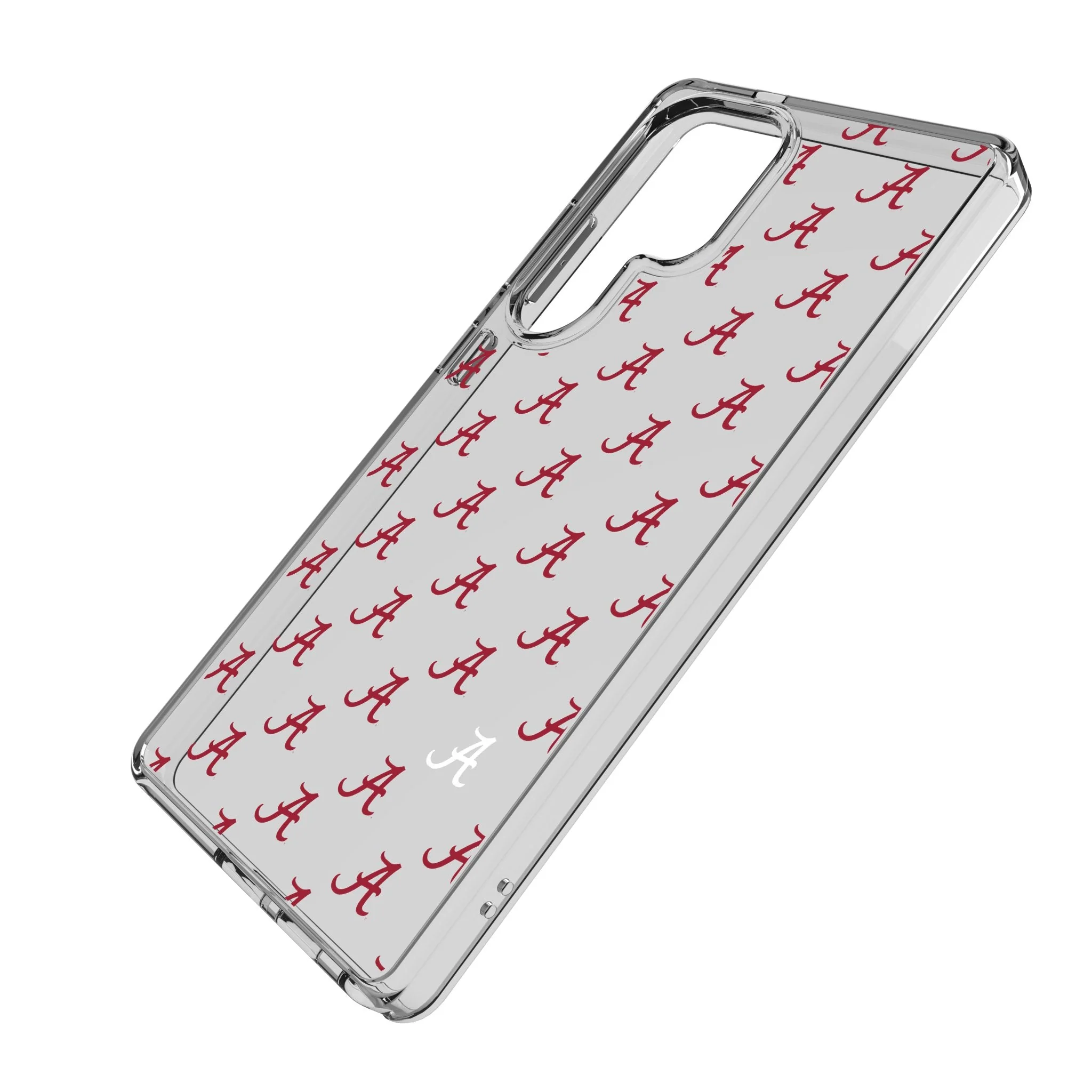University of Alabama Crimson Tide Script A Fashion Pattern Clear Phone Case for Samsung Galaxy - Image 2