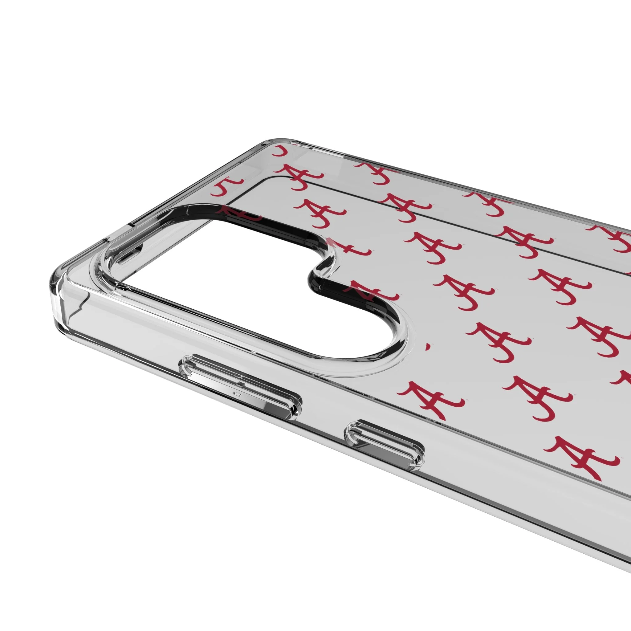 University of Alabama Crimson Tide Script A Fashion Pattern Clear Phone Case for Samsung Galaxy - Image 3
