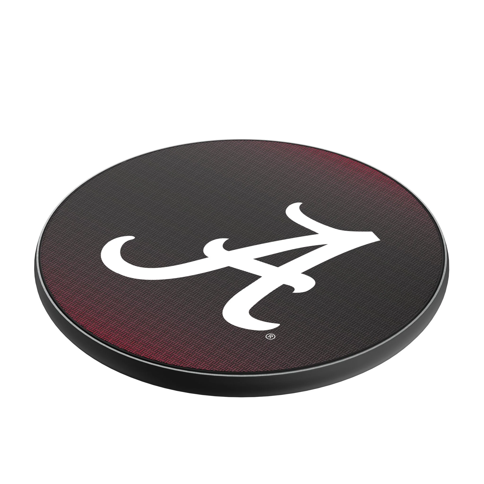 University of Alabama Crimson Tide Script A Linen 15-Watt Wireless Charger - Image 2