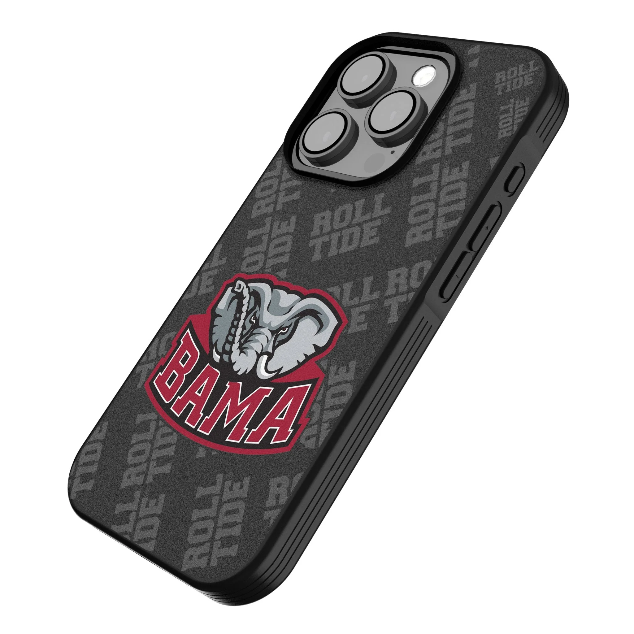 University of Alabama Crimson Tide Script A Quadtile Bump Phone Case for Apple iPhone - Image 2
